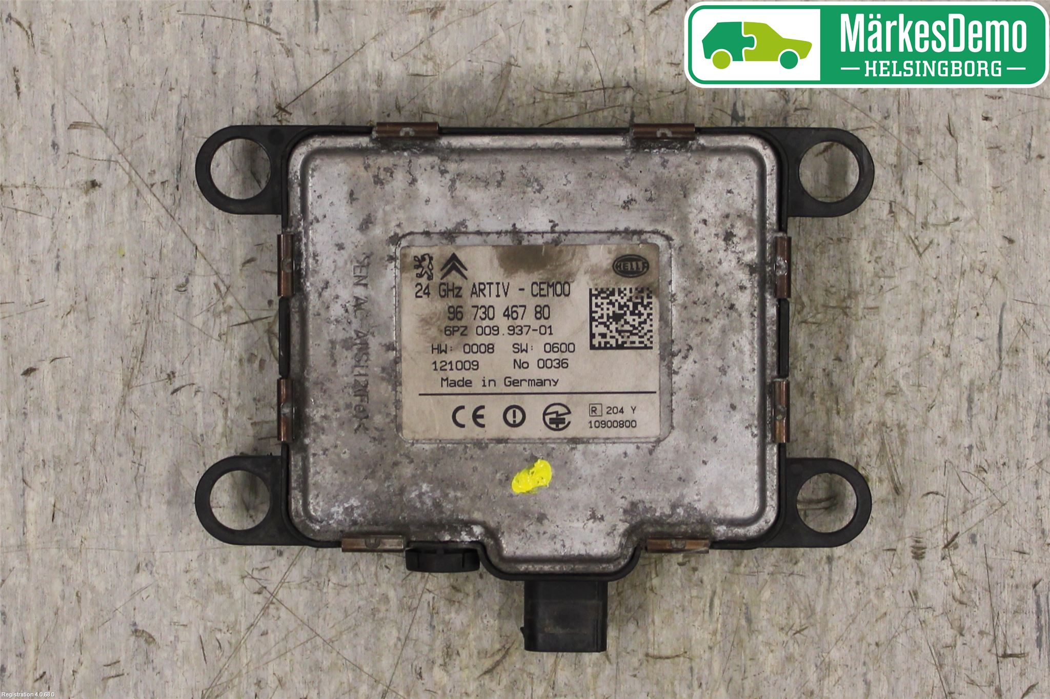 Peugeot 3008 09-16 Sensor Fartsbegrensning