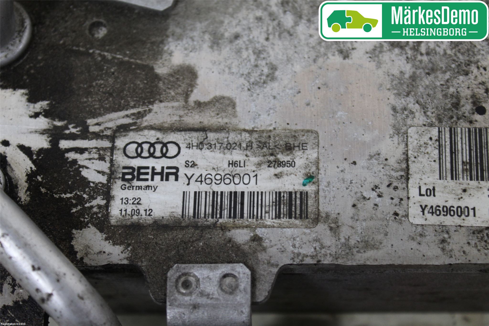 Audi A7/S7 4G 11-17 Radiator Oljekjøler Automatgea