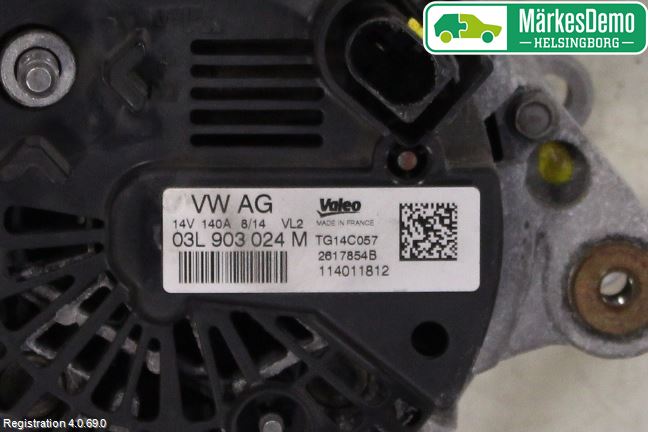 Skoda SUPERB 09-15 Dynamo