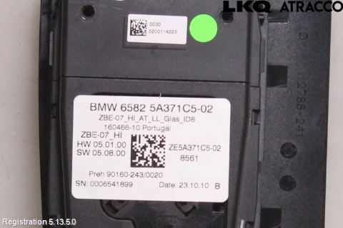 BMW X5 G05 18- Bryter Multifunksjon
