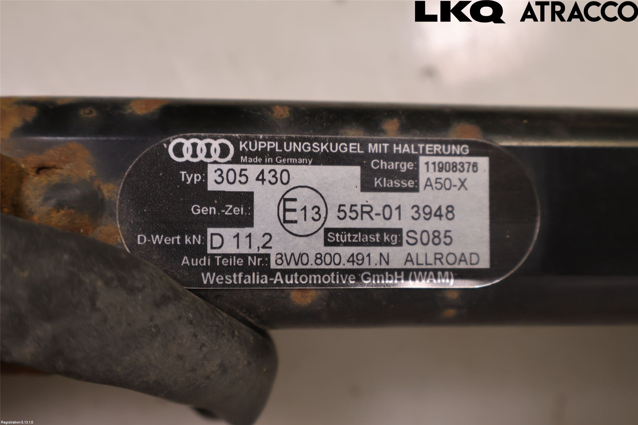 Audi A4 ALLROAD 17- Tilhengerfeste