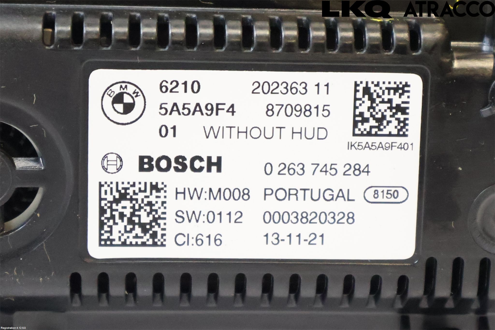 BMW 5 G30/G31/F90 17-23 Instr Kombinert