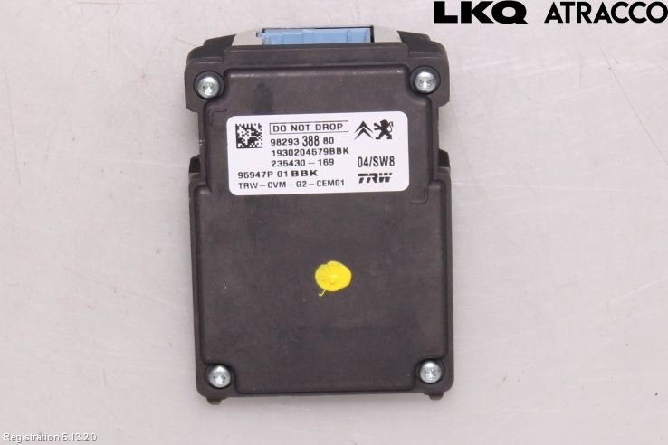 Citroen C4 CACTUS 14-20 Sensor Kollisjonsbeskyttelse