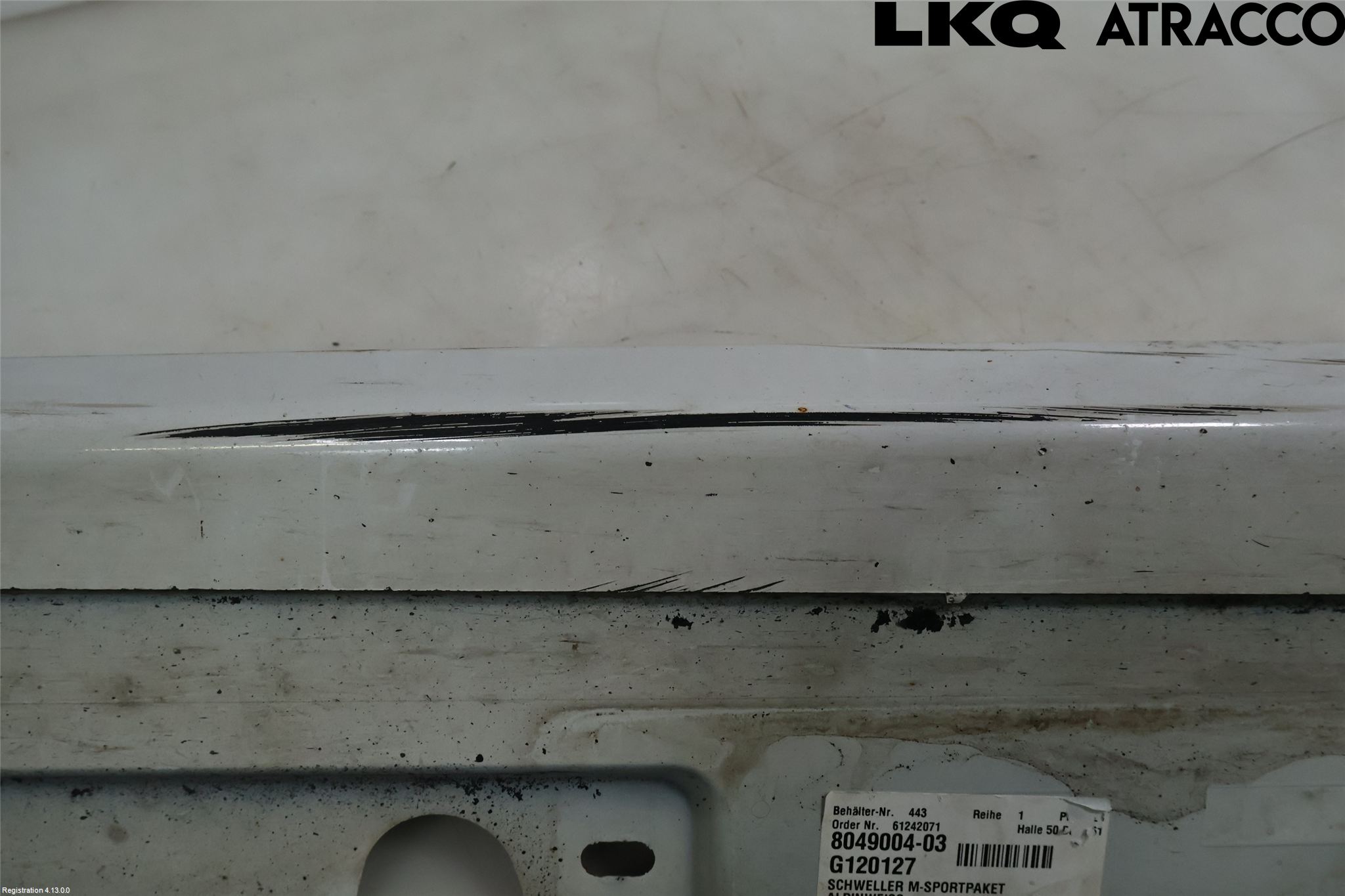 BMW 5 F10/F11/F18 09-17 Kanalskjørt Høyre