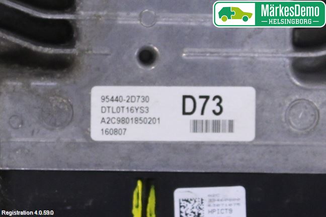 Hyundai TUCSON 05- Styreenhet Gearkasse