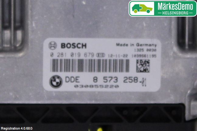BMW 3 F30/F31/F80 12-19 Styreenhet Dieselpumpe