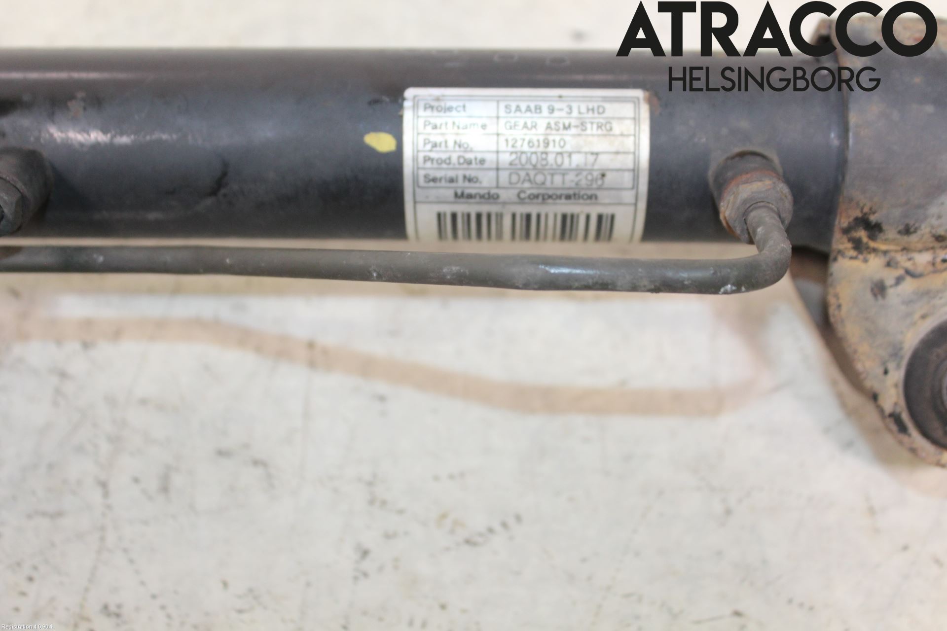 Saab 9-3 VER2/VER3 08-15 Servo Snekke - Tannstang