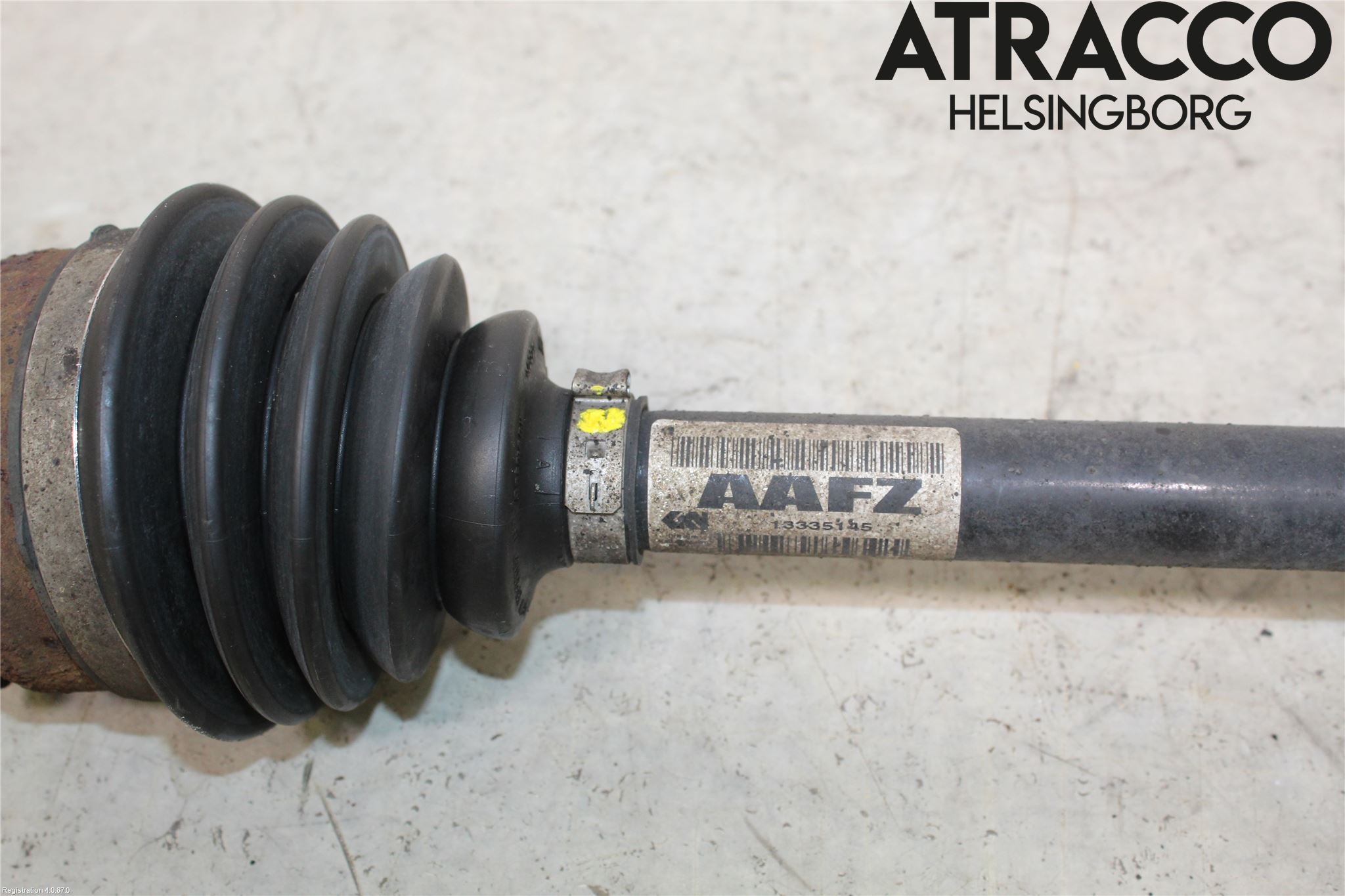 Opel ASTRA J 10-15 Drivaksel Foran Kompl Venstre