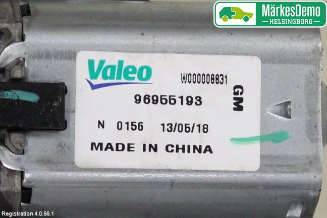 Chevrolet TRAX Viskermotor Bakluke