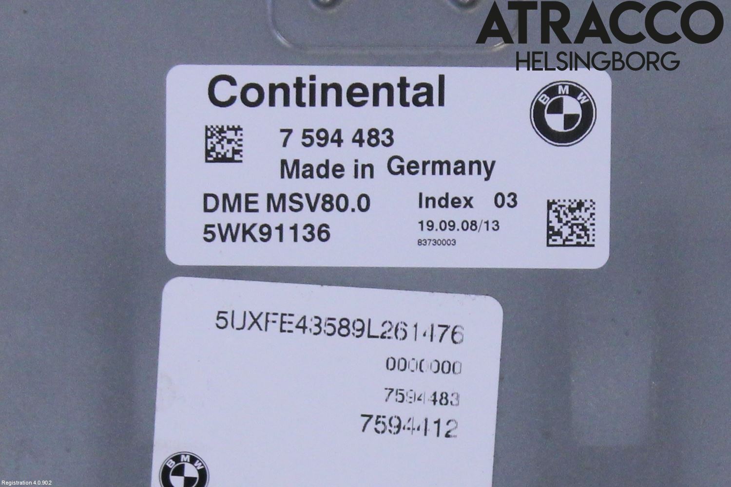 BMW X5 E70 07-13 Styreenhet Innsprøytning