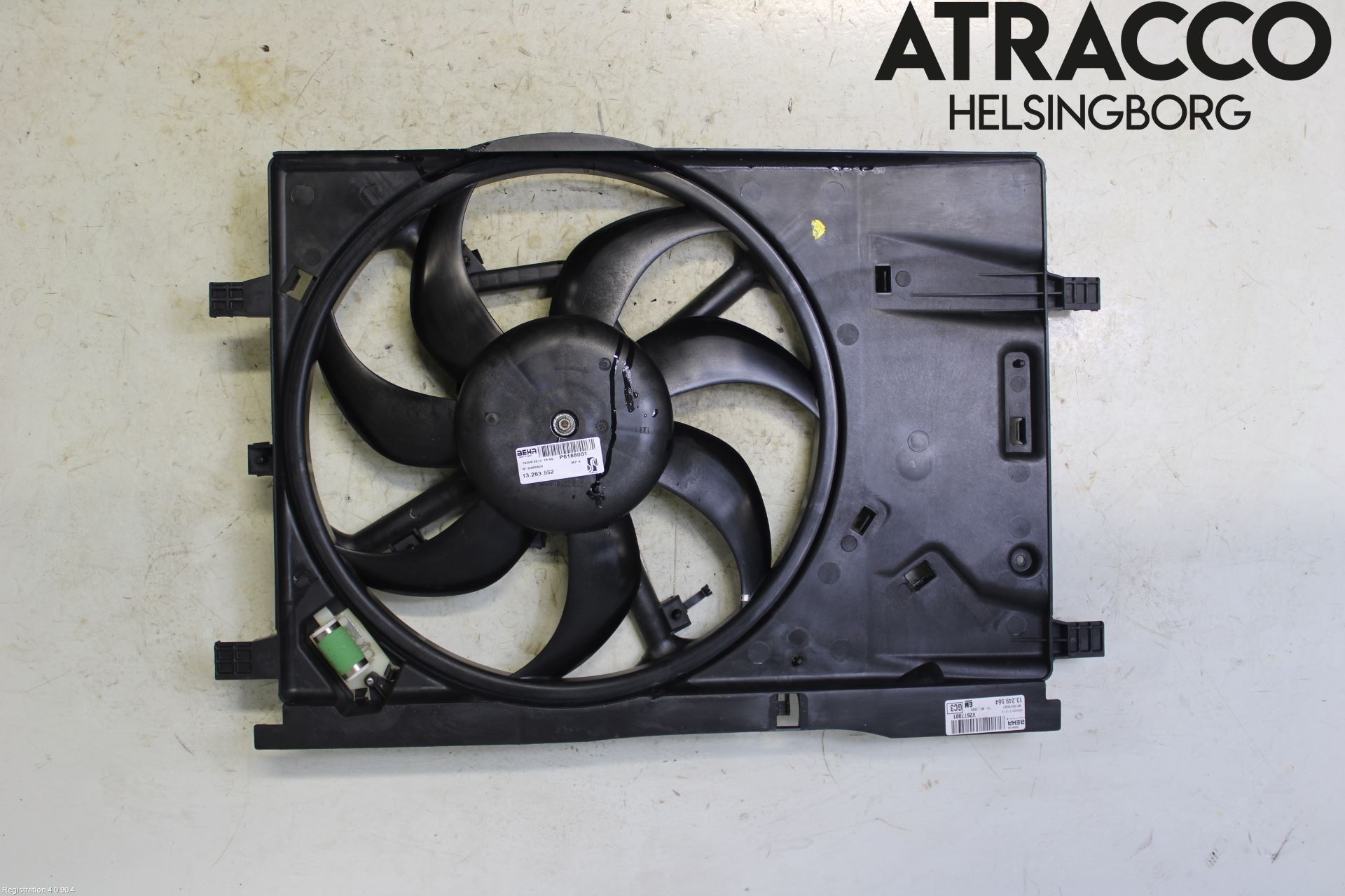Opel CORSA D 07-14 Kjølevifte Elektrisk