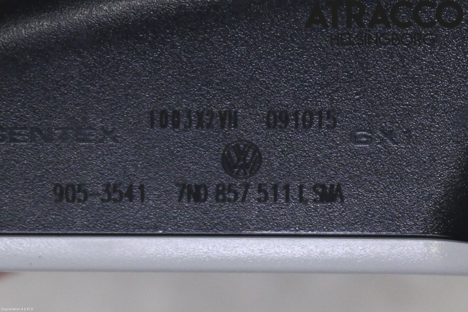 Volkswagen VW GOLF / E-GOLF VII 13-20 Speil Innvendig