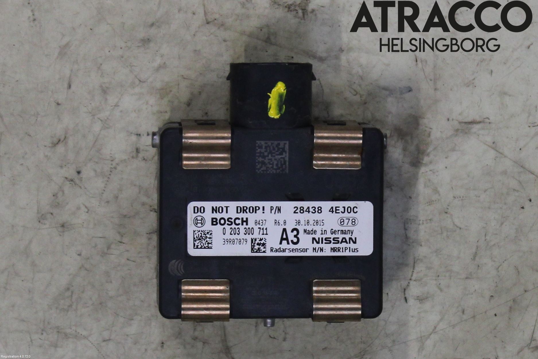 Nissan QASHQAI 14-17 Sensor Fartsbegrensning