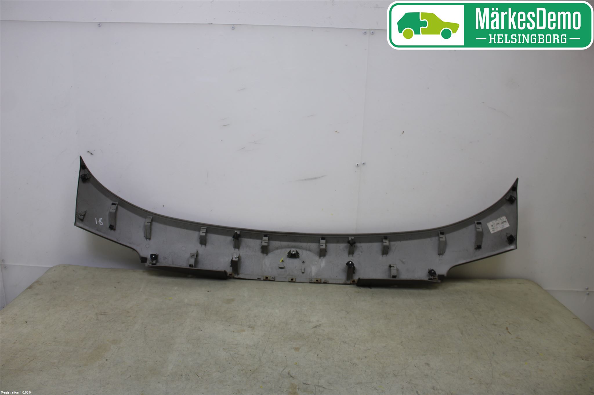 Hyundai SANTA FE 13-18 Refleksplate - Skiltplate