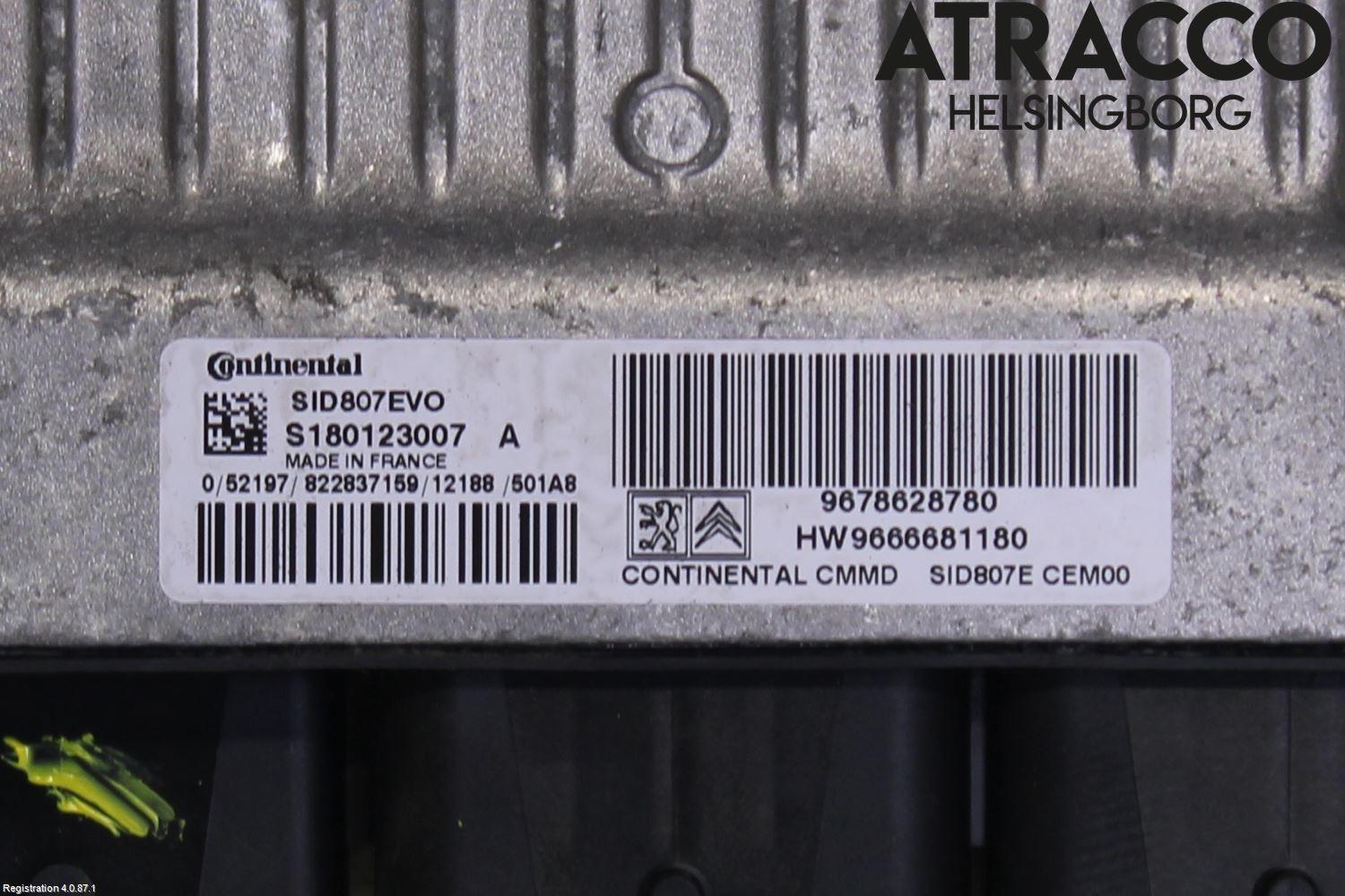 Peugeot 508 11-18 Styreenhet Dieselpumpe