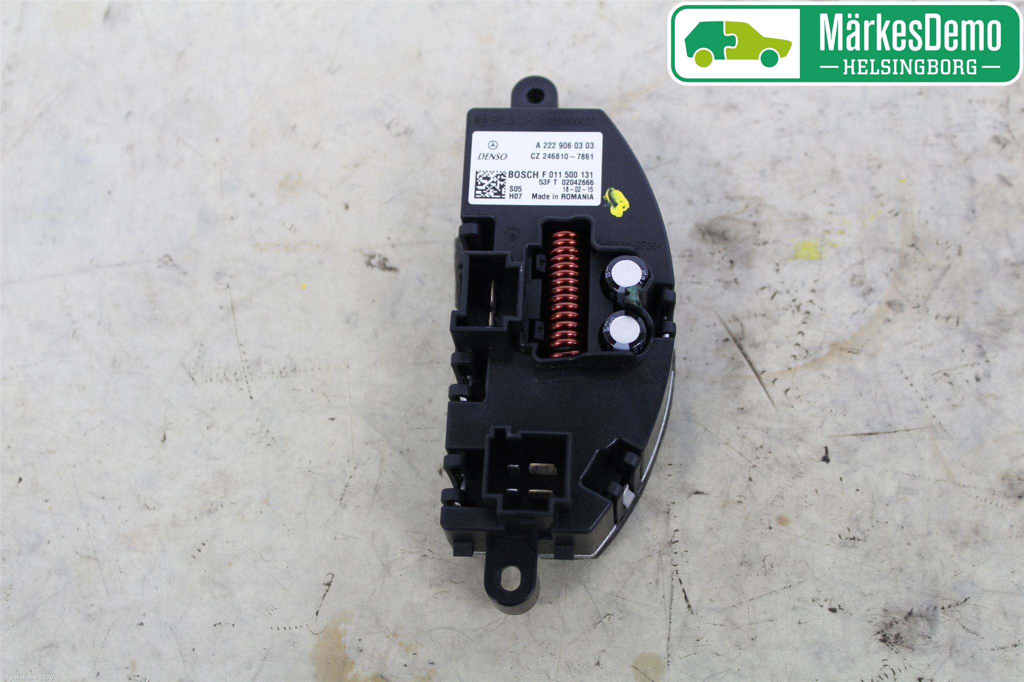 Mercedes-Benz MB A-KLASS (W176) 13-18 Varmeapparat Viftemotstand