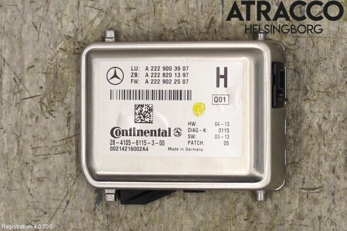 Mercedes-Benz MB C-KLASS (W205) 14-21 Sensor Kollisjonsbeskyttelse