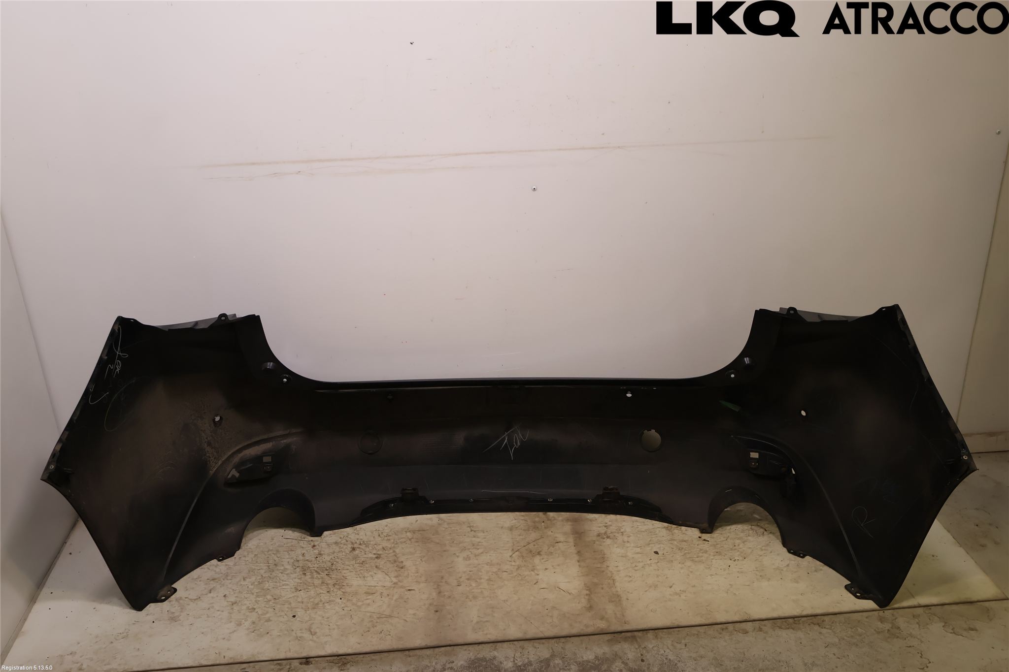 Mazda 3 III 14-19 Støtfanger Bak Overtrekk