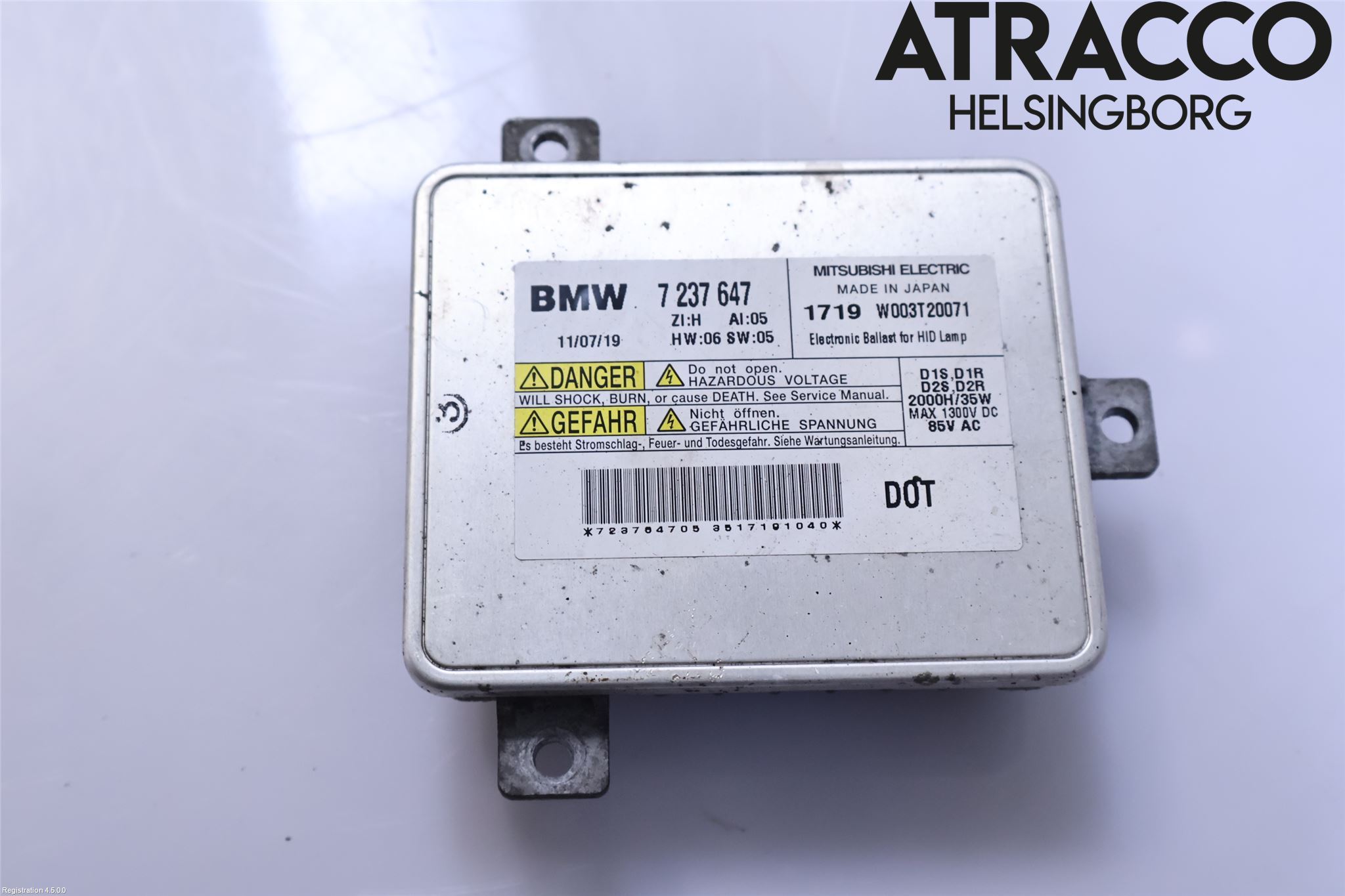 BMW 5 F10/F11/F18 09-17 Styreenhet Xenon