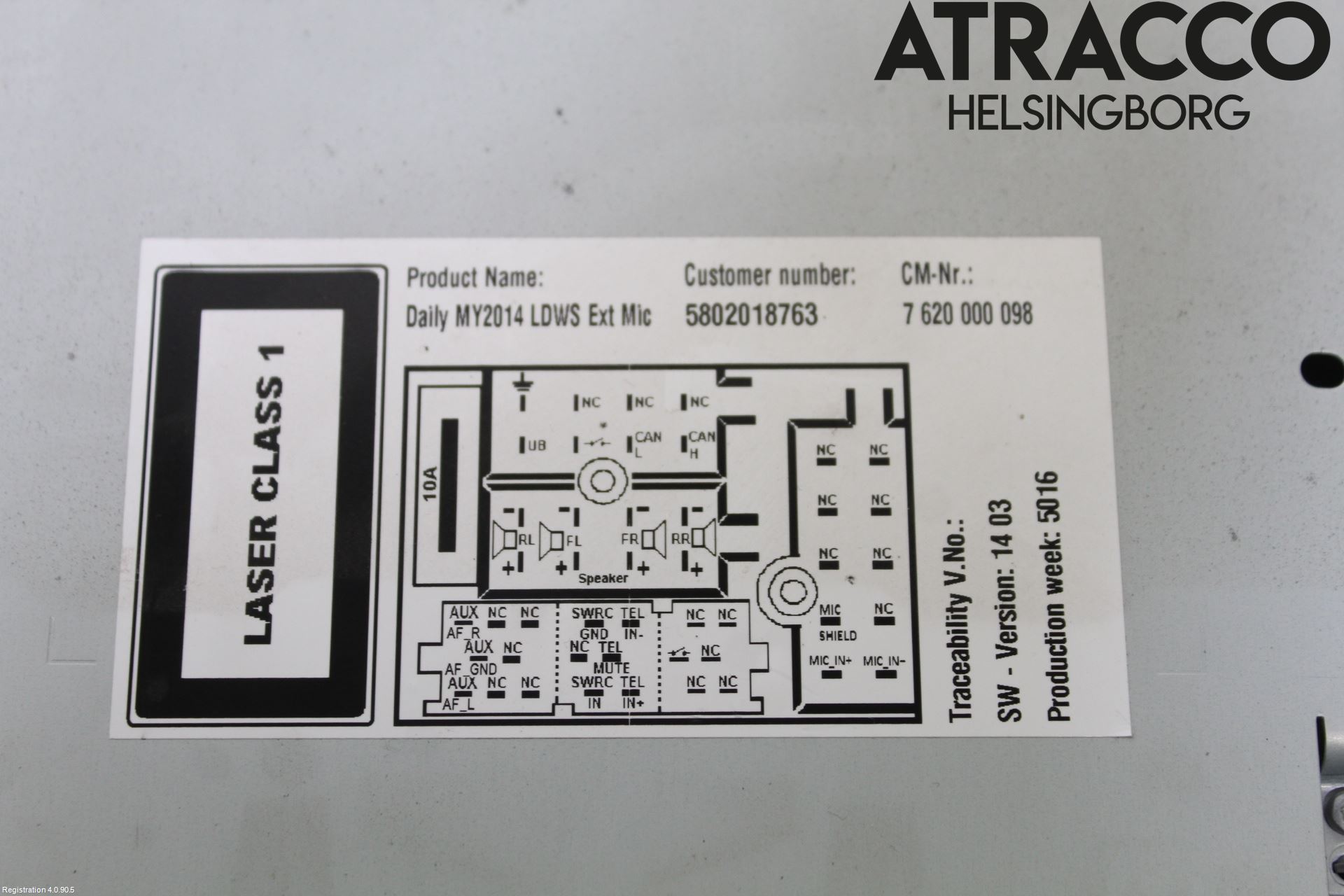 Iveco DAILY 14->> Stereo Radio Med Cd
