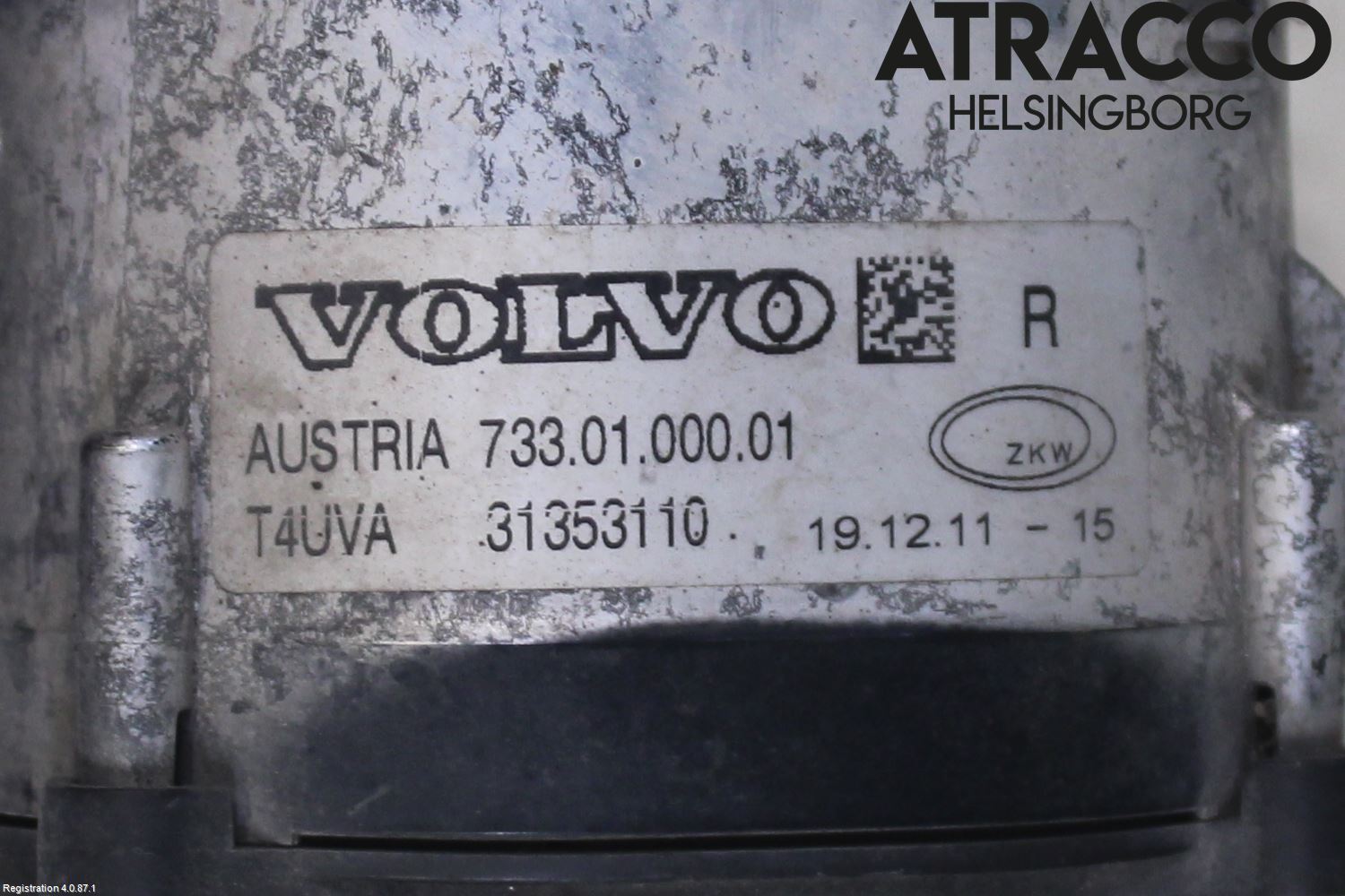 Volvo C30 10-13 Frontlykt-Kurve-Tåkelys