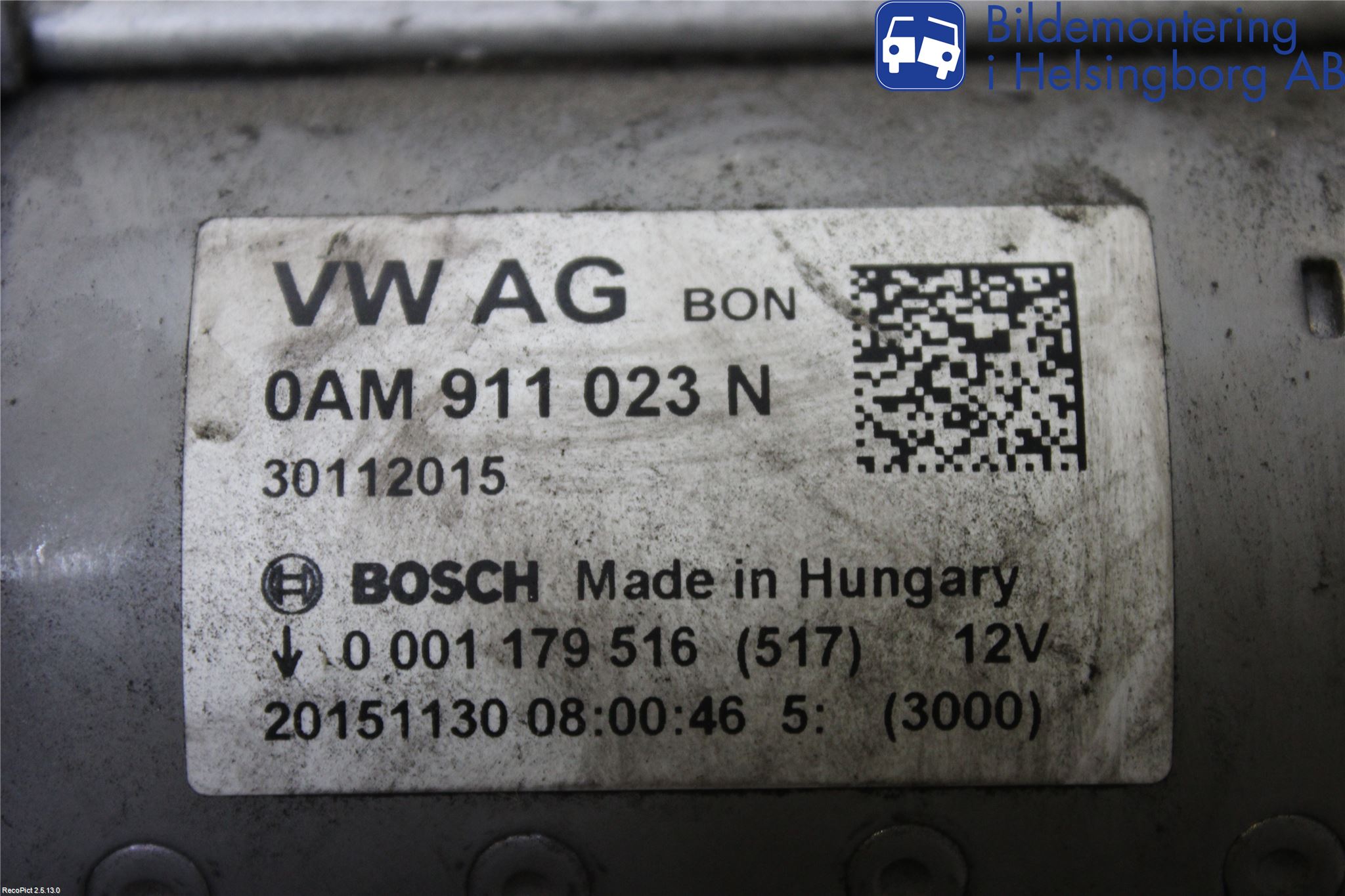 Seat IBIZA IV 08-16 Startmotor