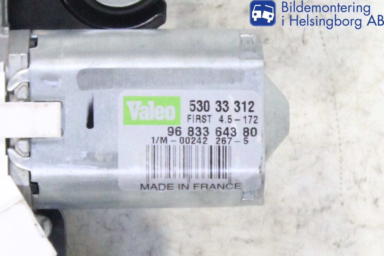 Peugeot PARTNER 16-18 Viskermotor Bakluke