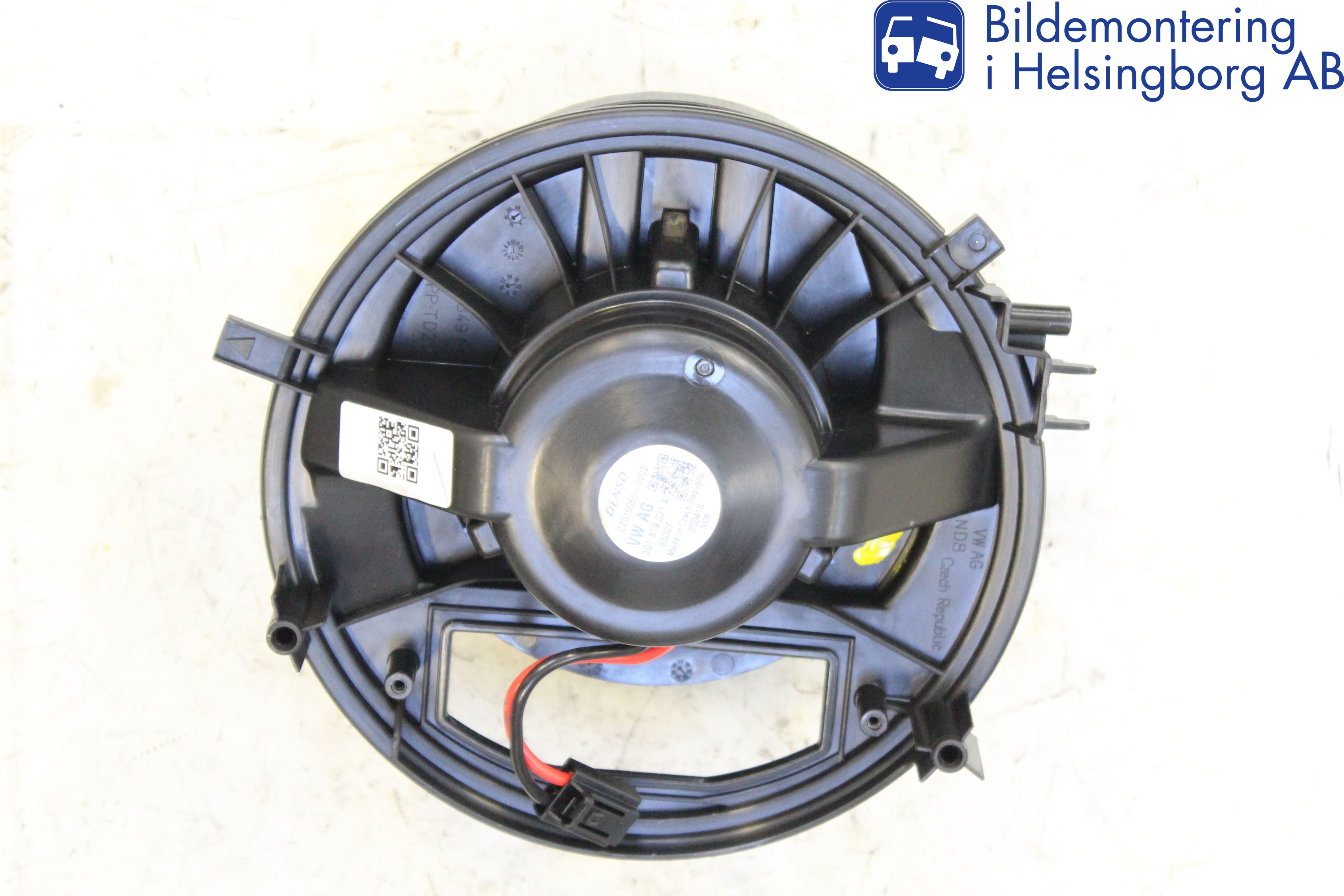 Volkswagen VW PASSAT 15-19 Varmeapparat Viftemotor