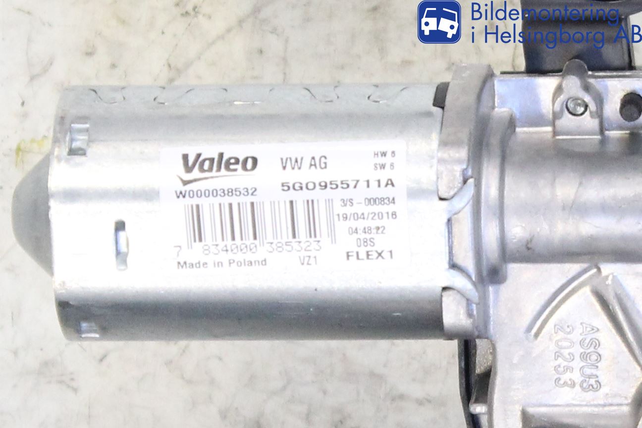 Volkswagen VW PASSAT 15-19 Viskermotor Bakluke