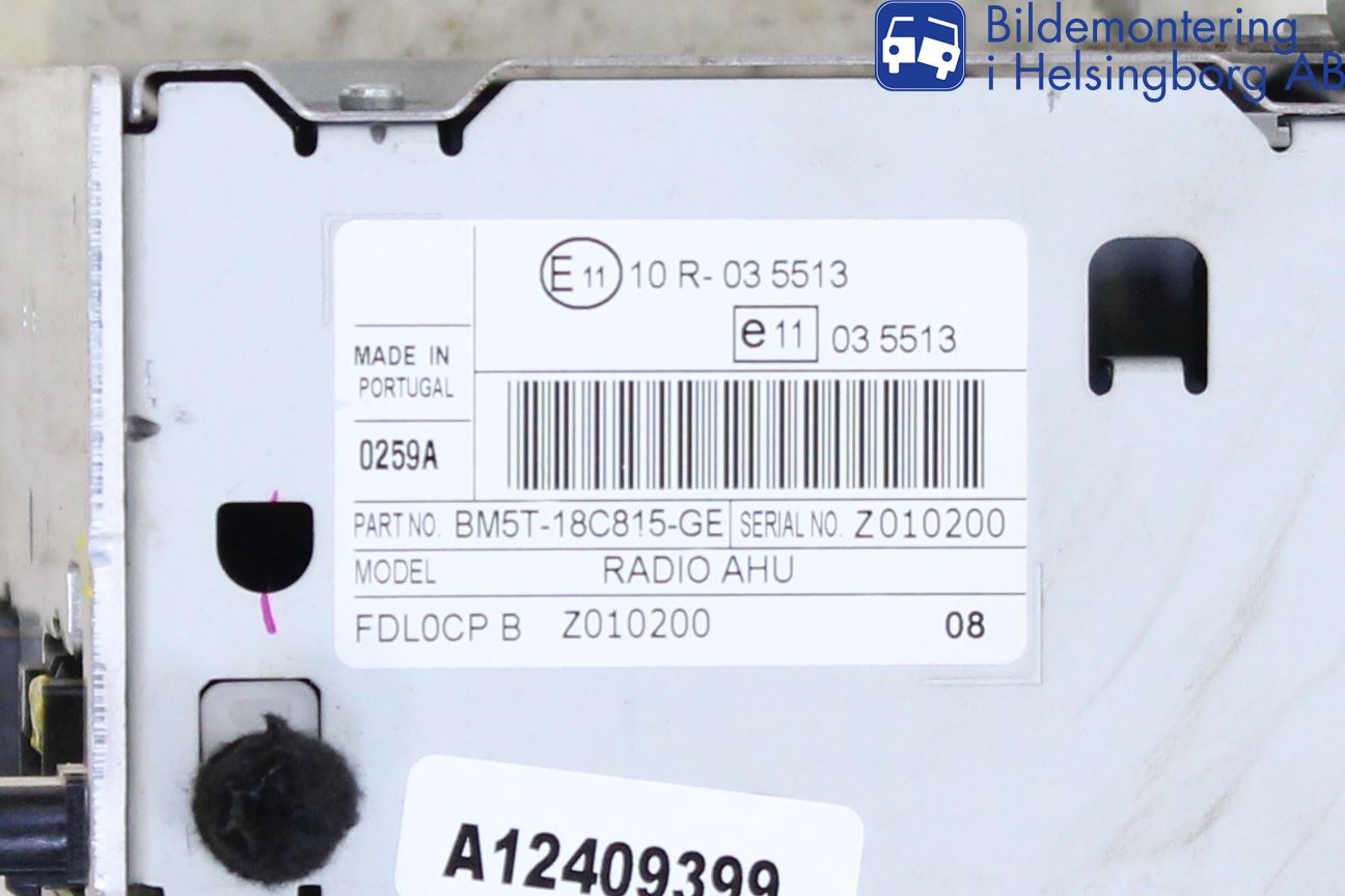 Ford FOCUS 11-14 Stereo Radio Med Cd