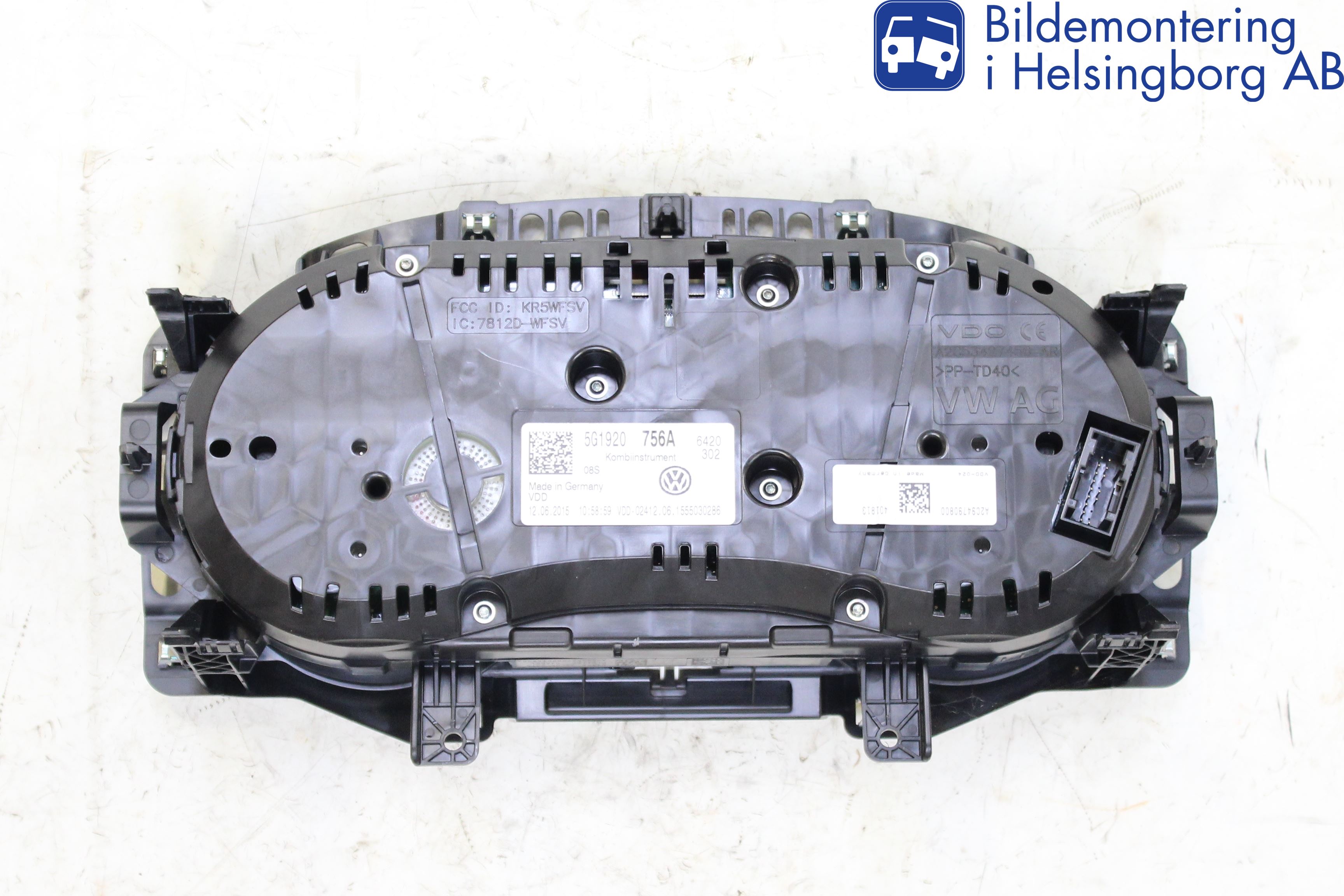 Volkswagen VW GOLF / E-GOLF VII 13-20 Instr Kombinert