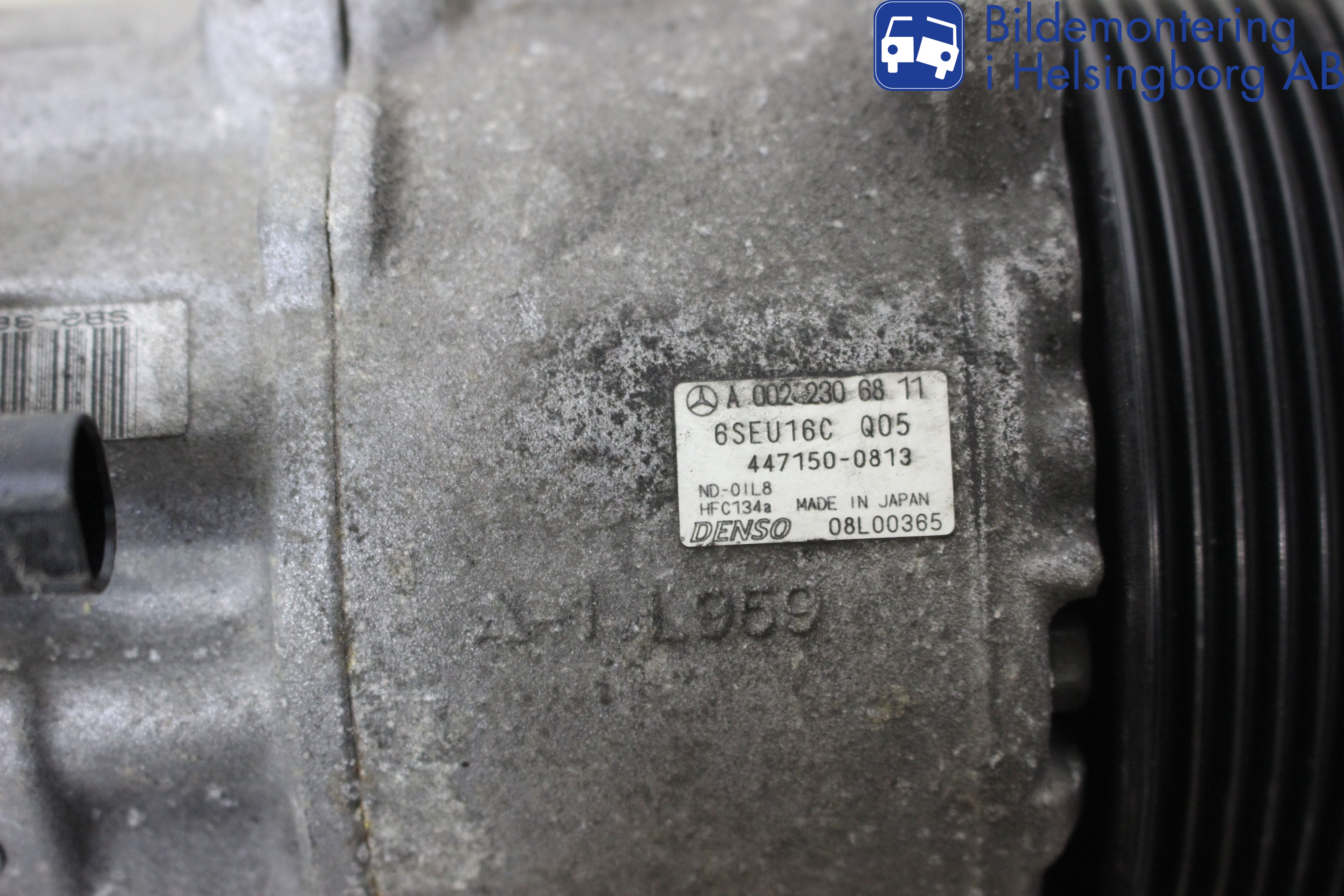 Mercedes-Benz MB B-KLASS (W245) 05-12 Varme Ac Kompressor