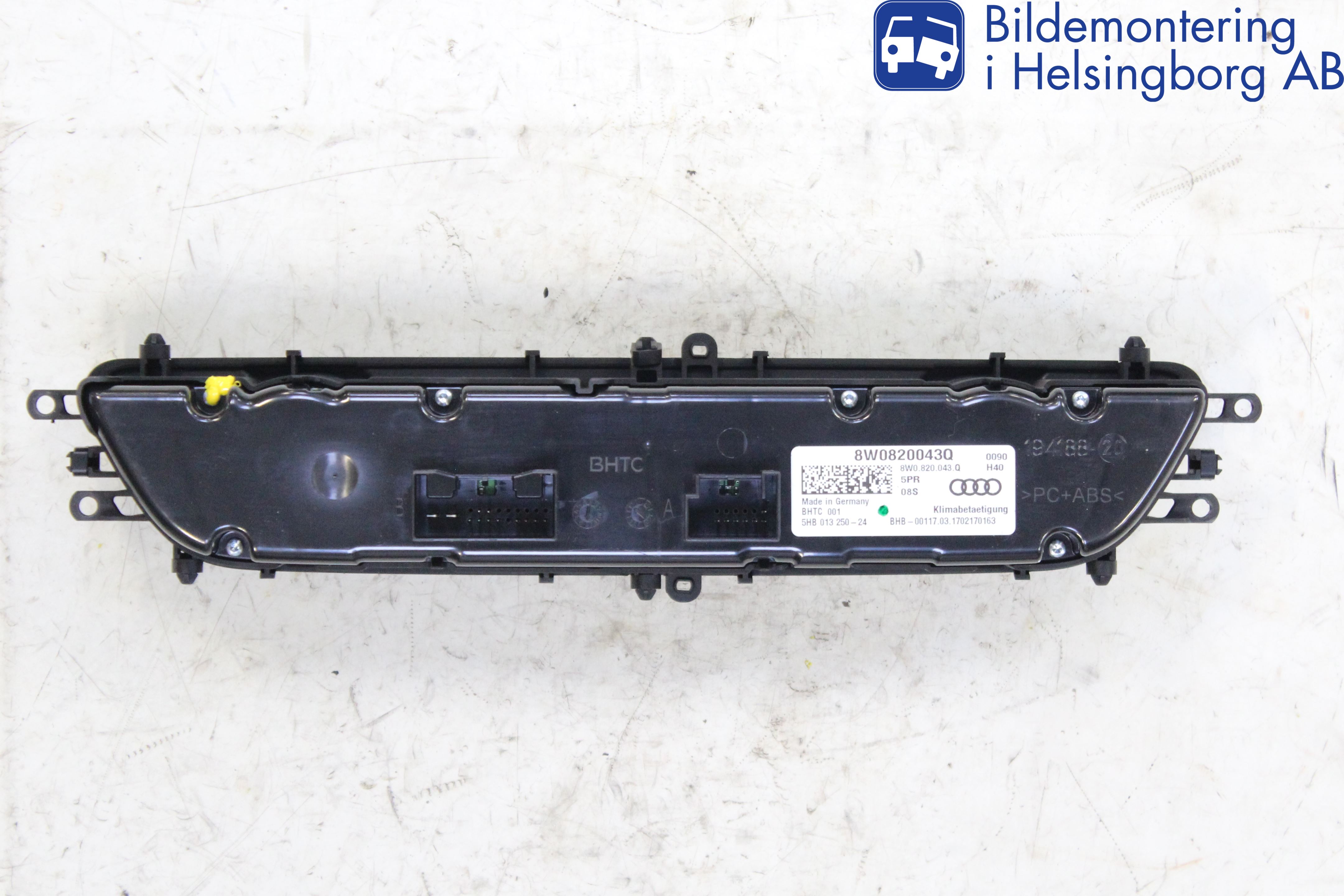 Audi A5 17- Varme Ac Betjening-Display