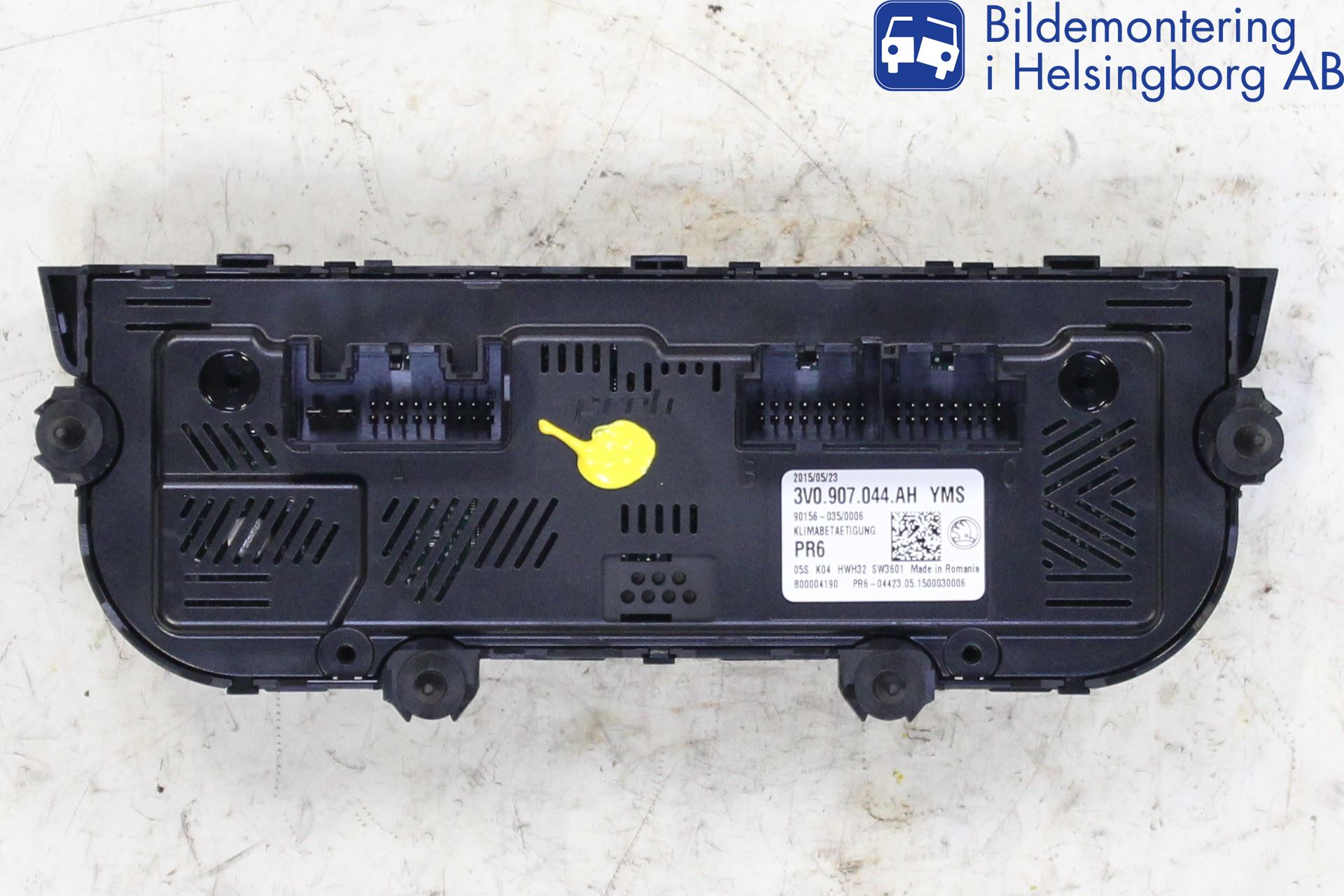 Skoda SUPERB 16-24 Varme Ac Betjening-Display