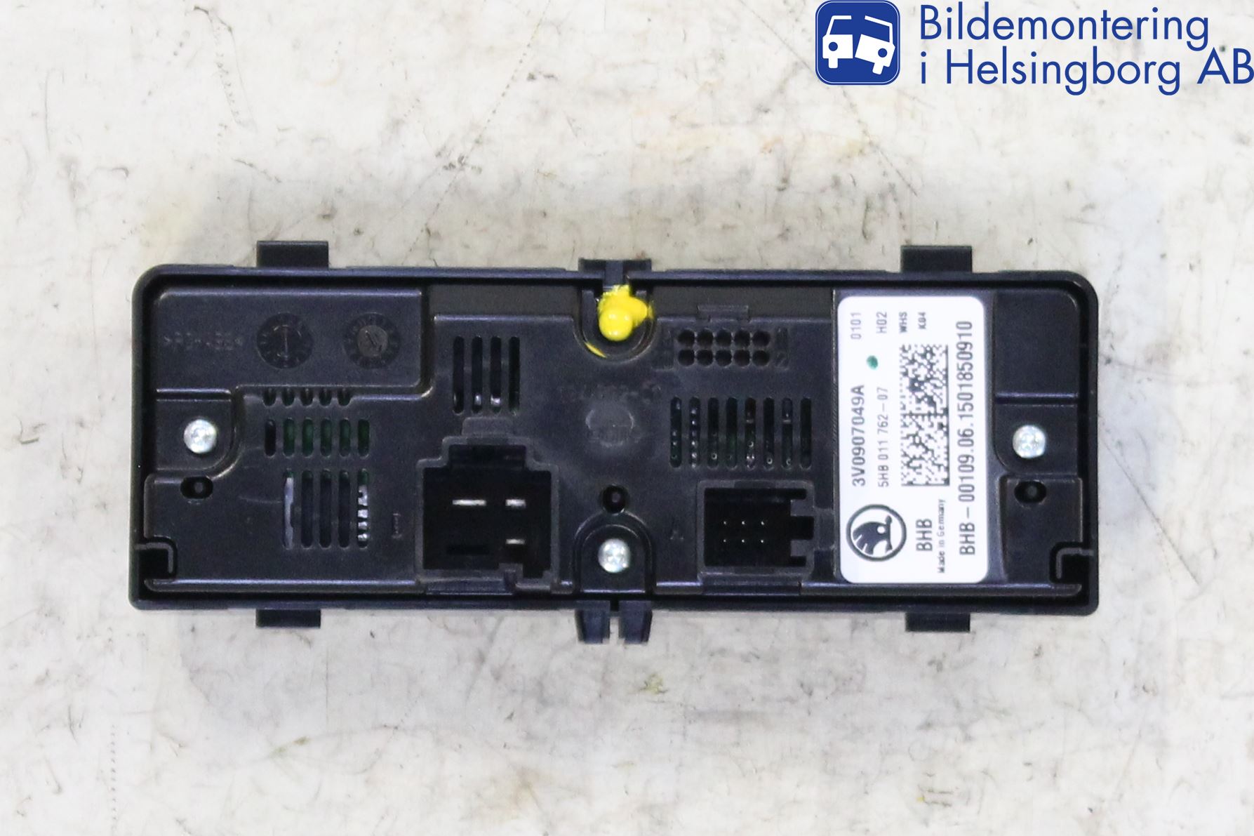Skoda SUPERB 16-24 Varme Ac Betjening-Display