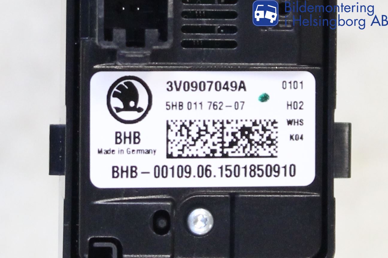 Skoda SUPERB 16-24 Varme Ac Betjening-Display