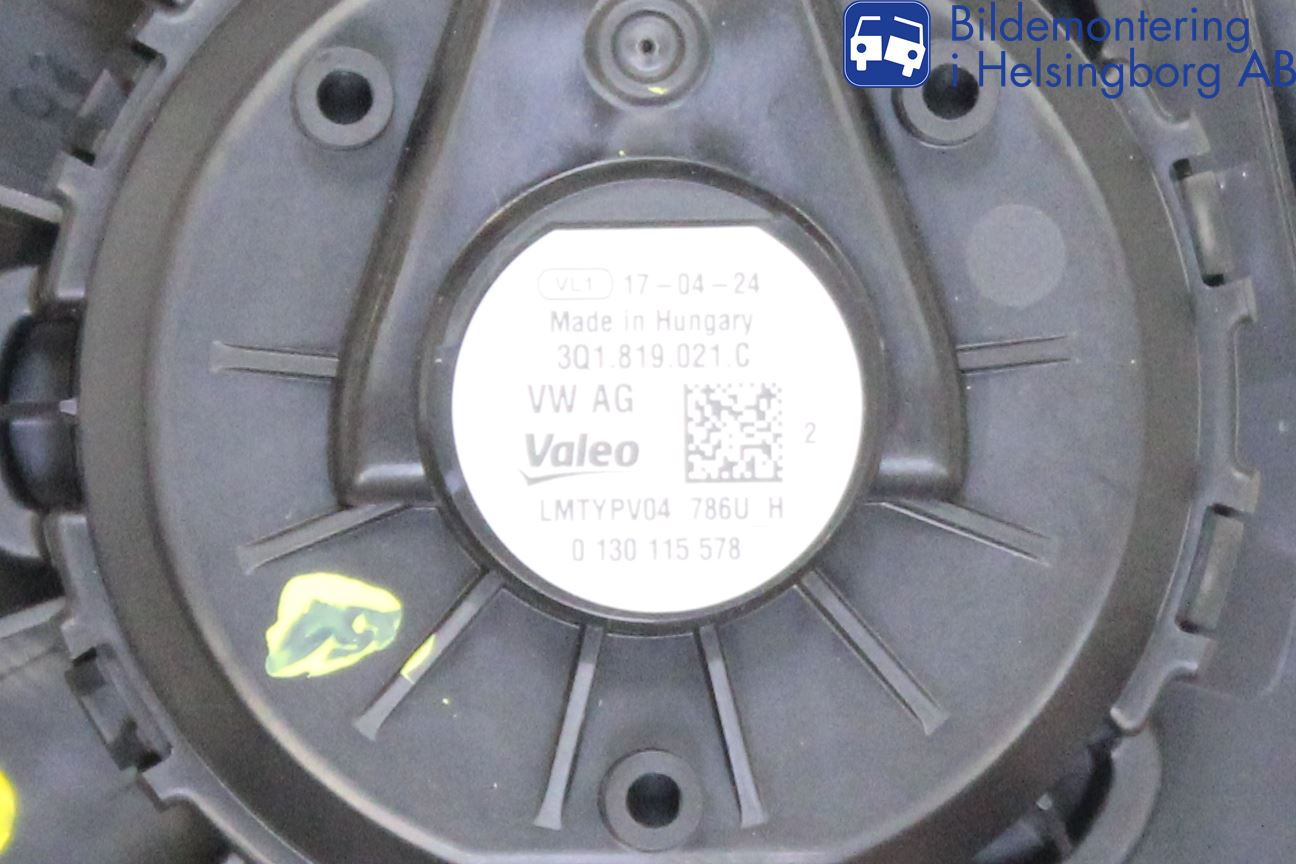 Skoda KODIAQ 17-24 Varmeapparat Viftemotor