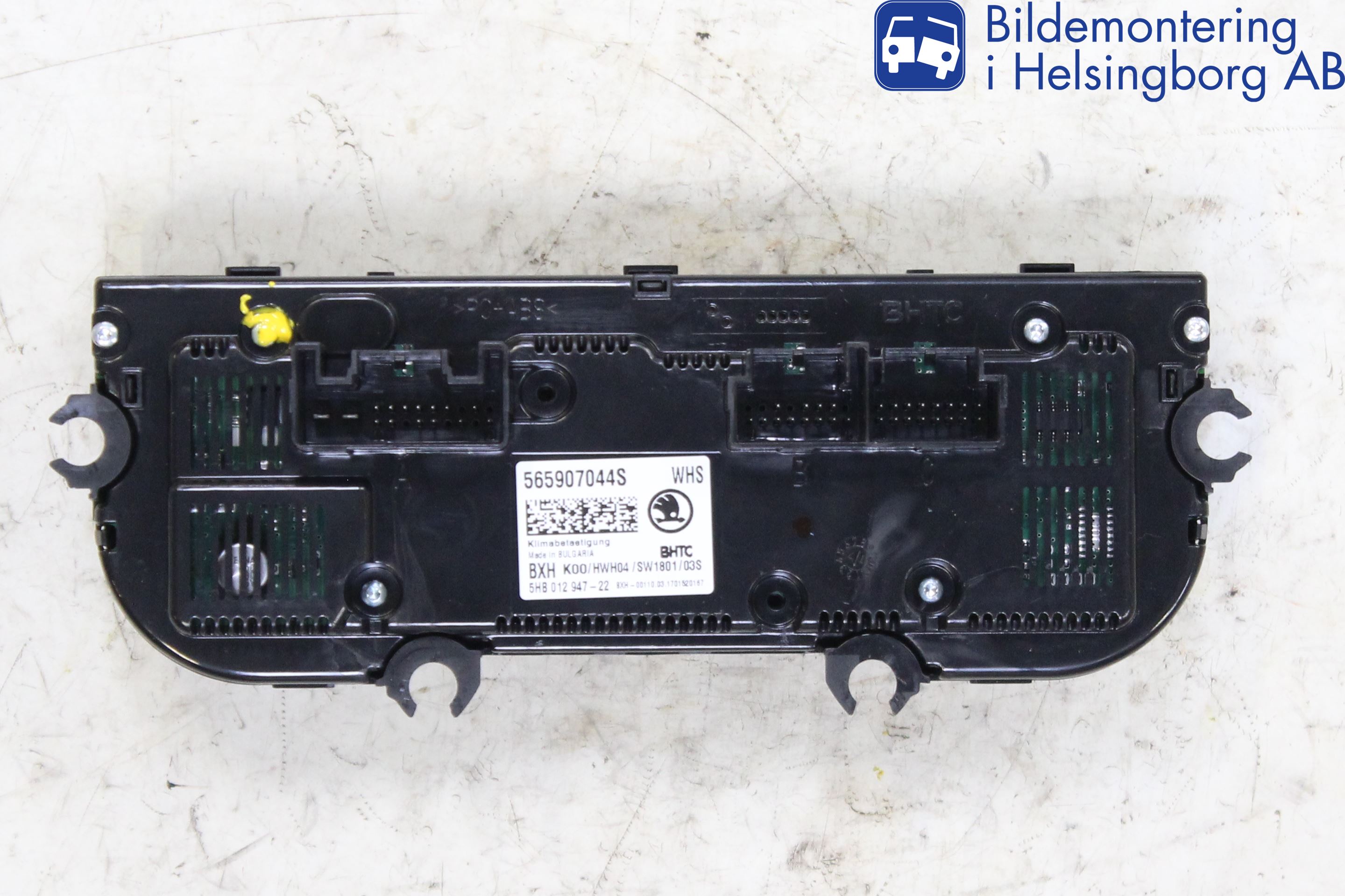 Skoda KODIAQ 17-24 Varme Ac Betjening-Display