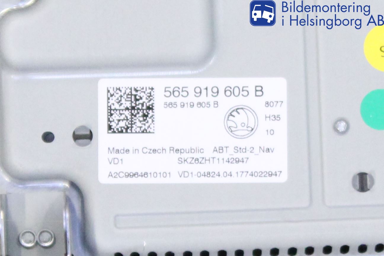 Skoda KODIAQ 17-24 Instr Varselys - Display