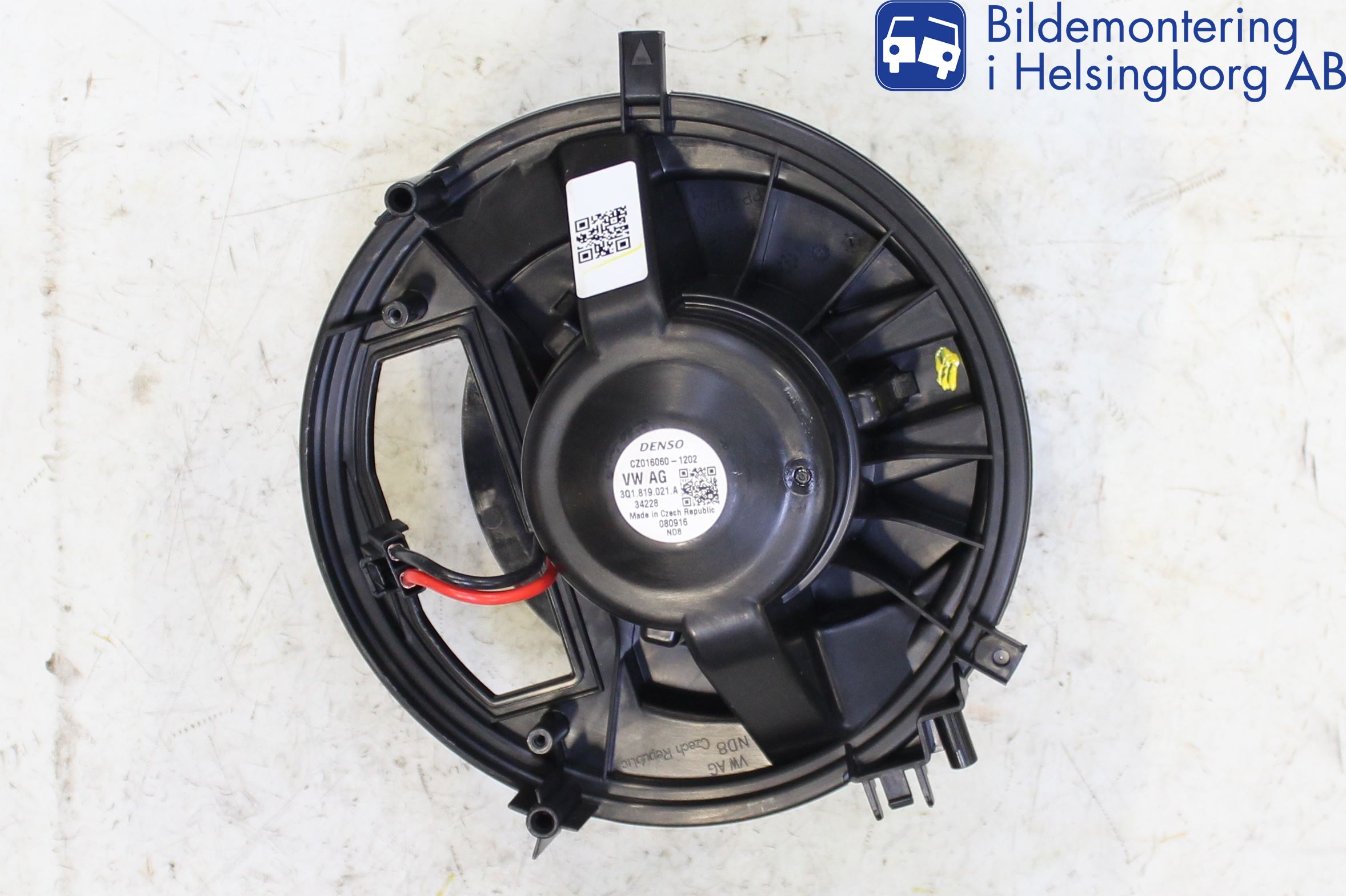 Volkswagen VW PASSAT 15-19 Varmeapparat Viftemotor