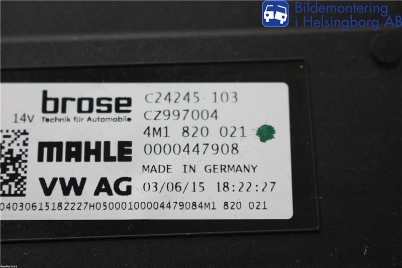Audi Q7/SQ7 Varmeapparat Viftemotor