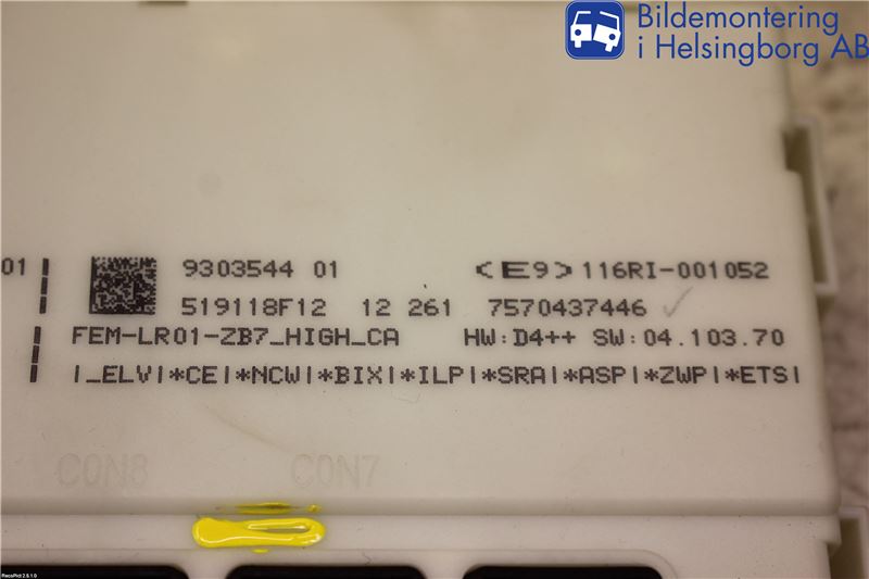 BMW 3 F30/F31/F80 12-19 Sikringsboks - Elsentral