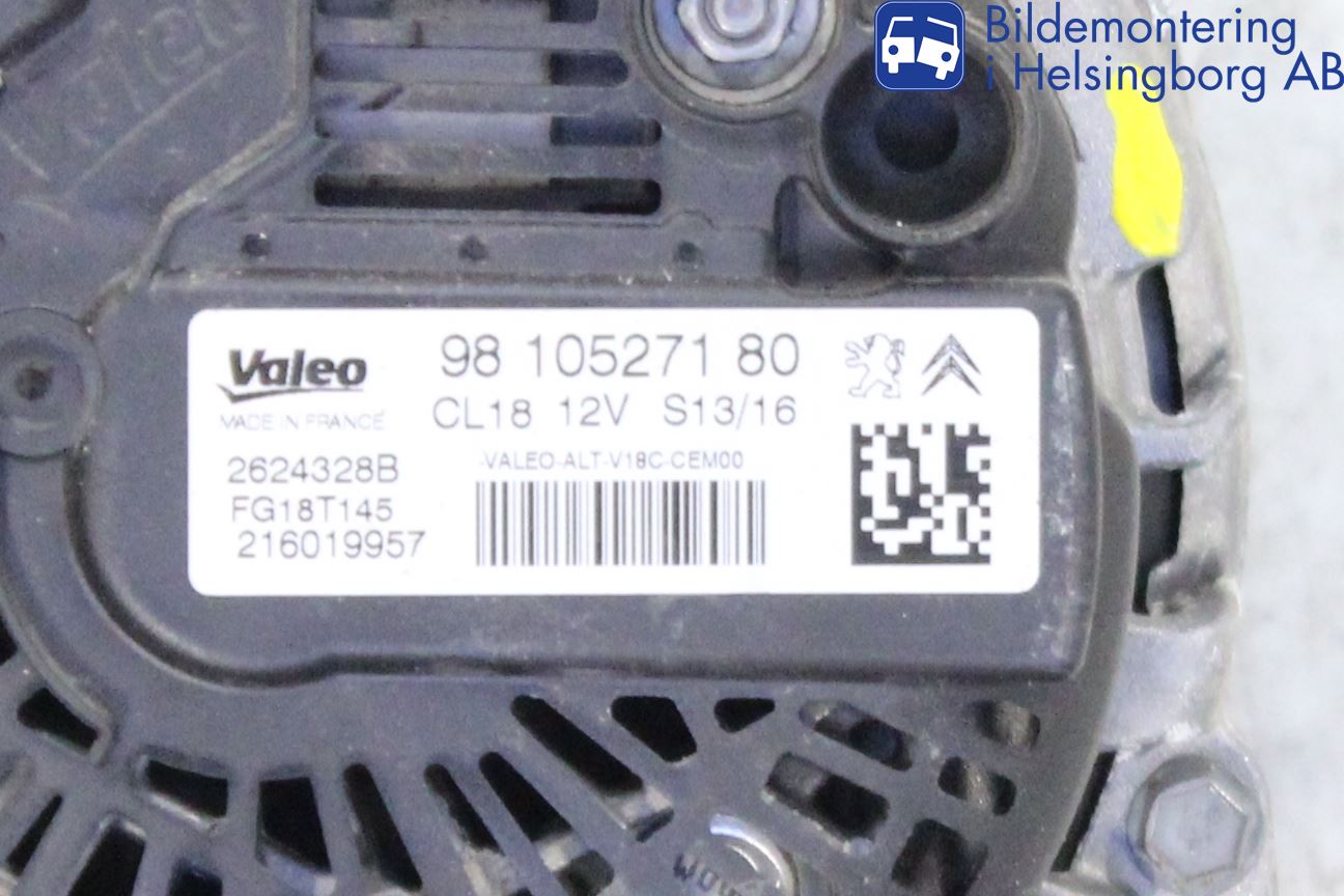 Peugeot PARTNER 16-18 Dynamo