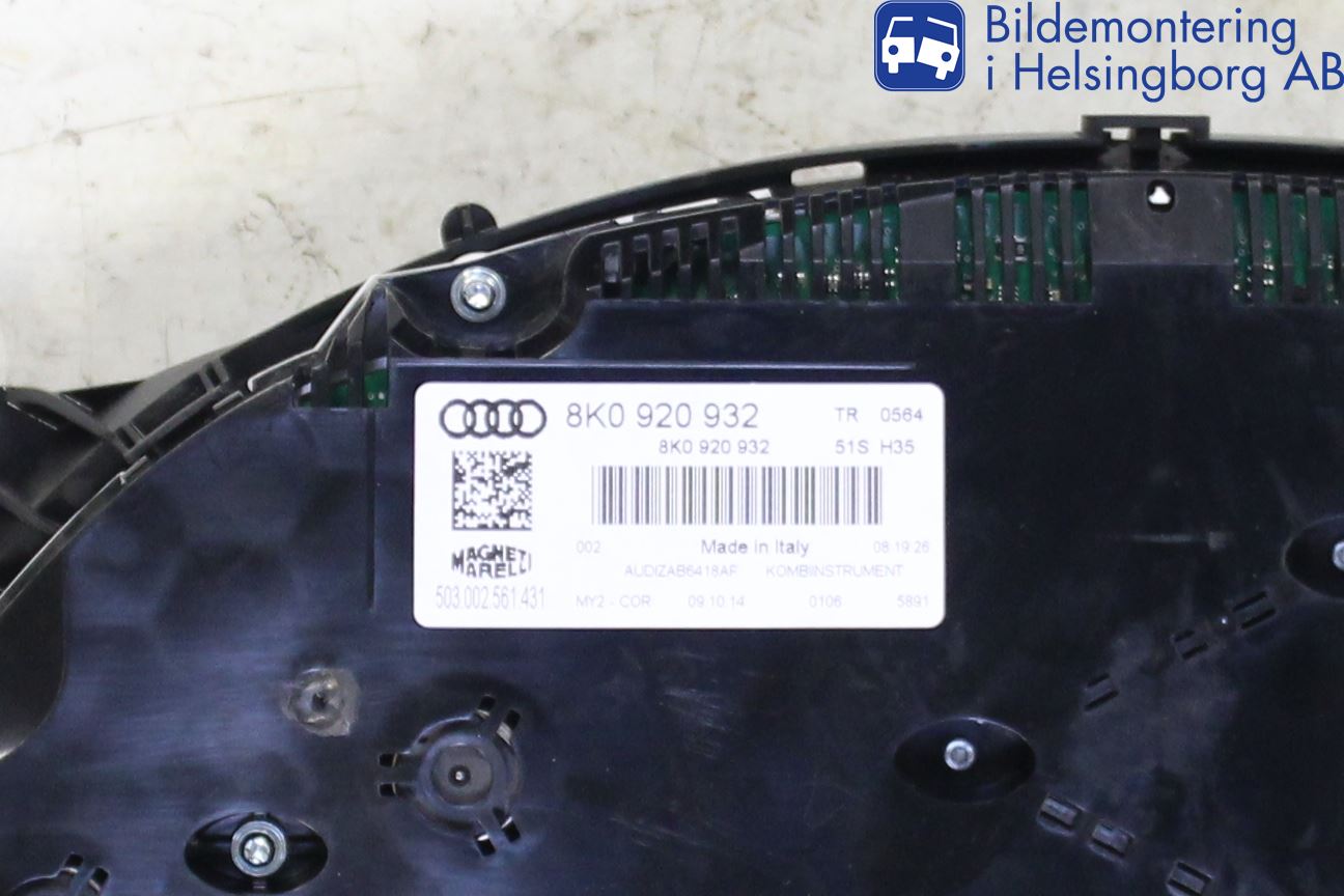 Audi A4 12-15 Instr Kombinert
