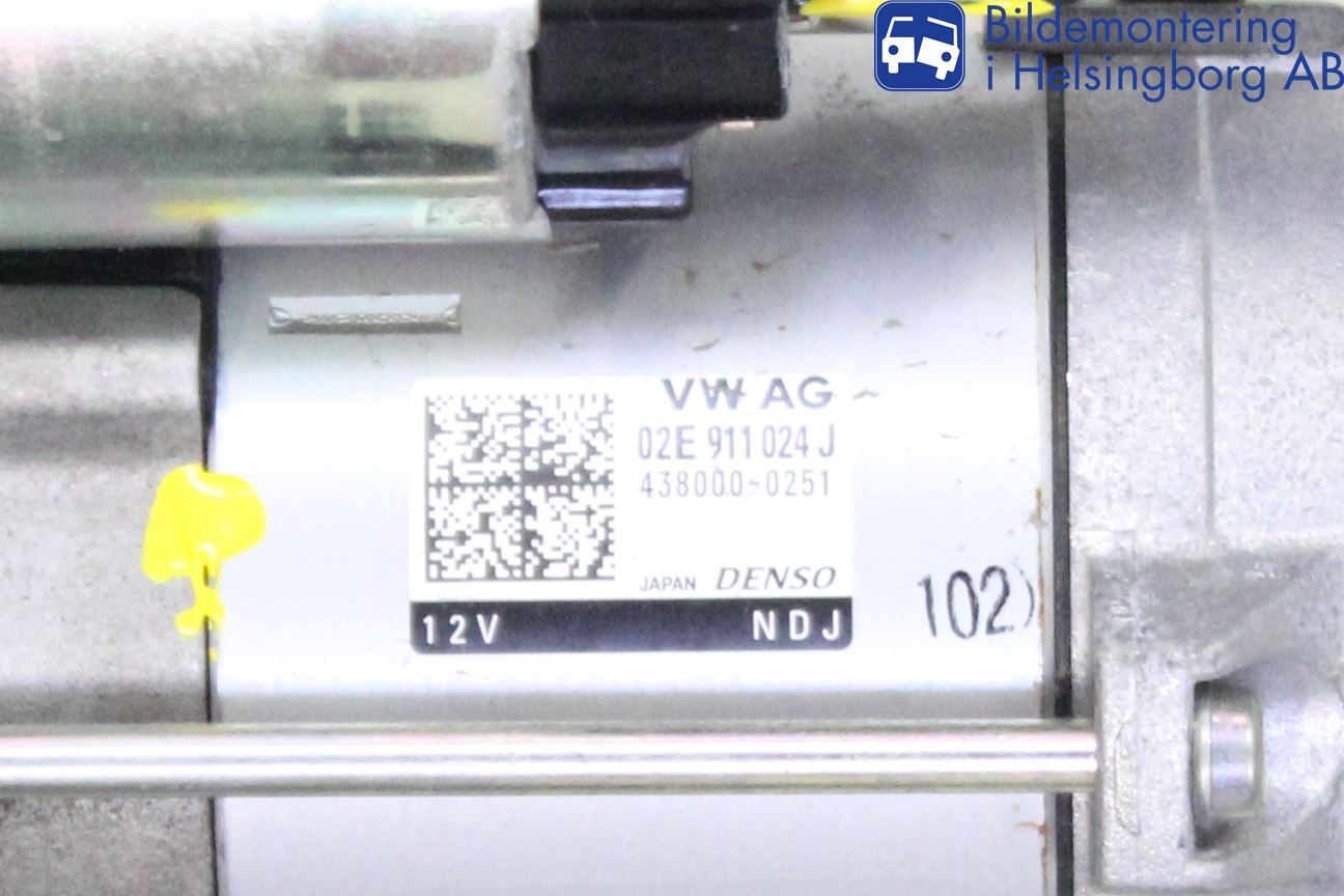 Volkswagen VW PASSAT 15-19 Startmotor Diesel