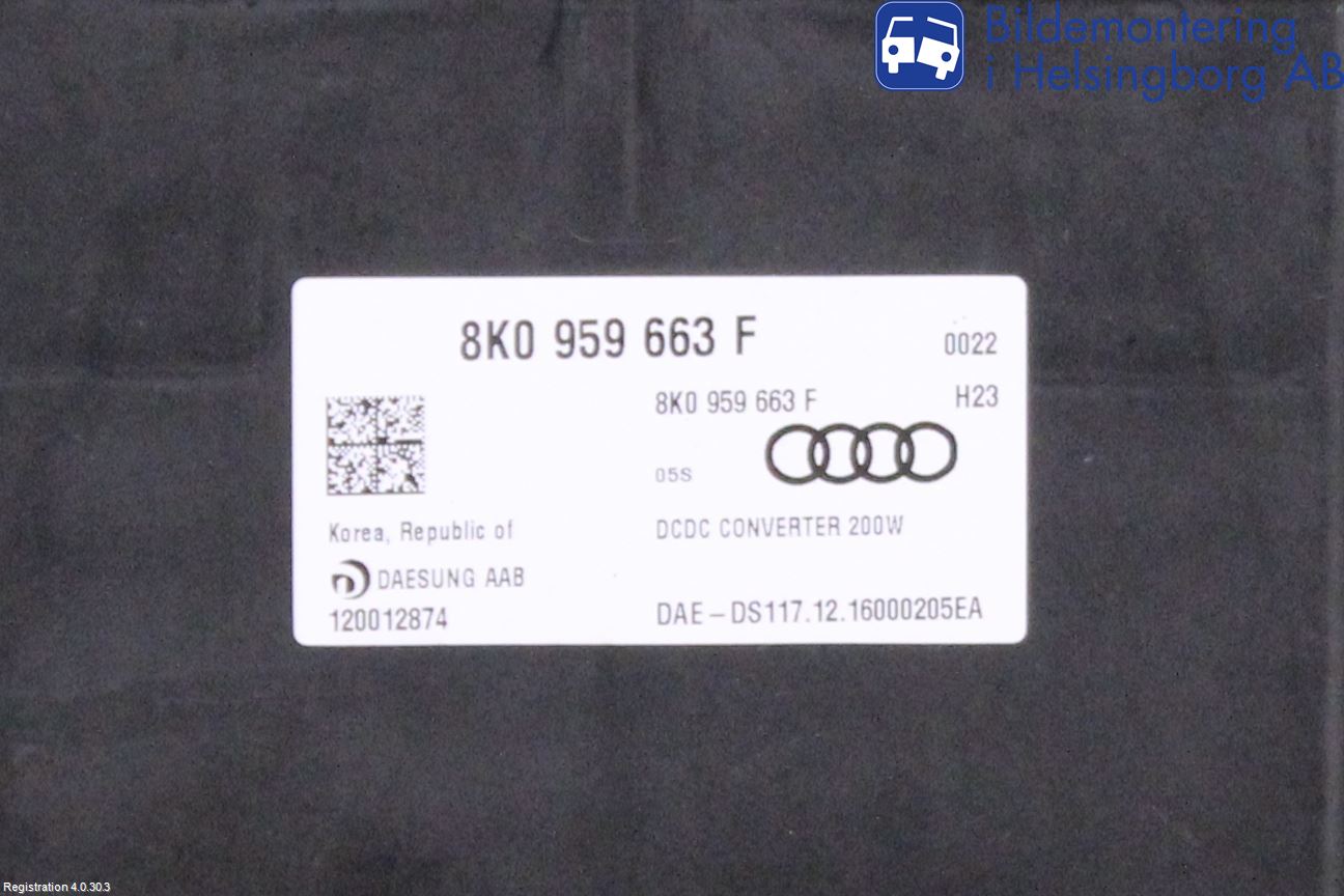 Audi A6 ALLROAD 12-18 Styreenhet Øvrig