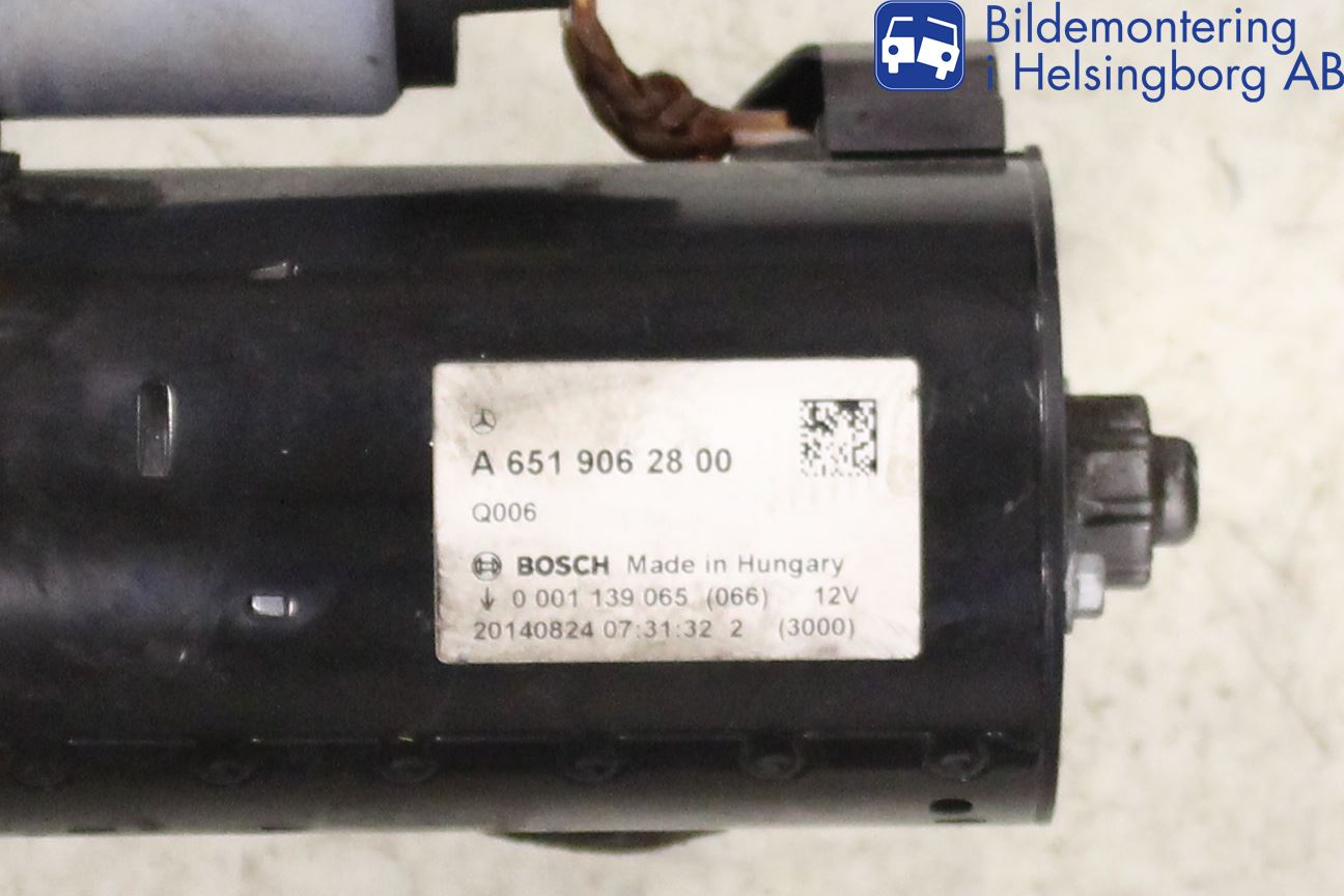 Mercedes-Benz MB GLK-KLASS (X204) 08-16 Startmotor Diesel