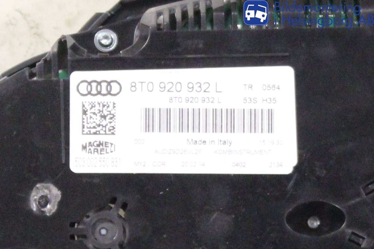 Audi A5 07-16 Instr Kombinert