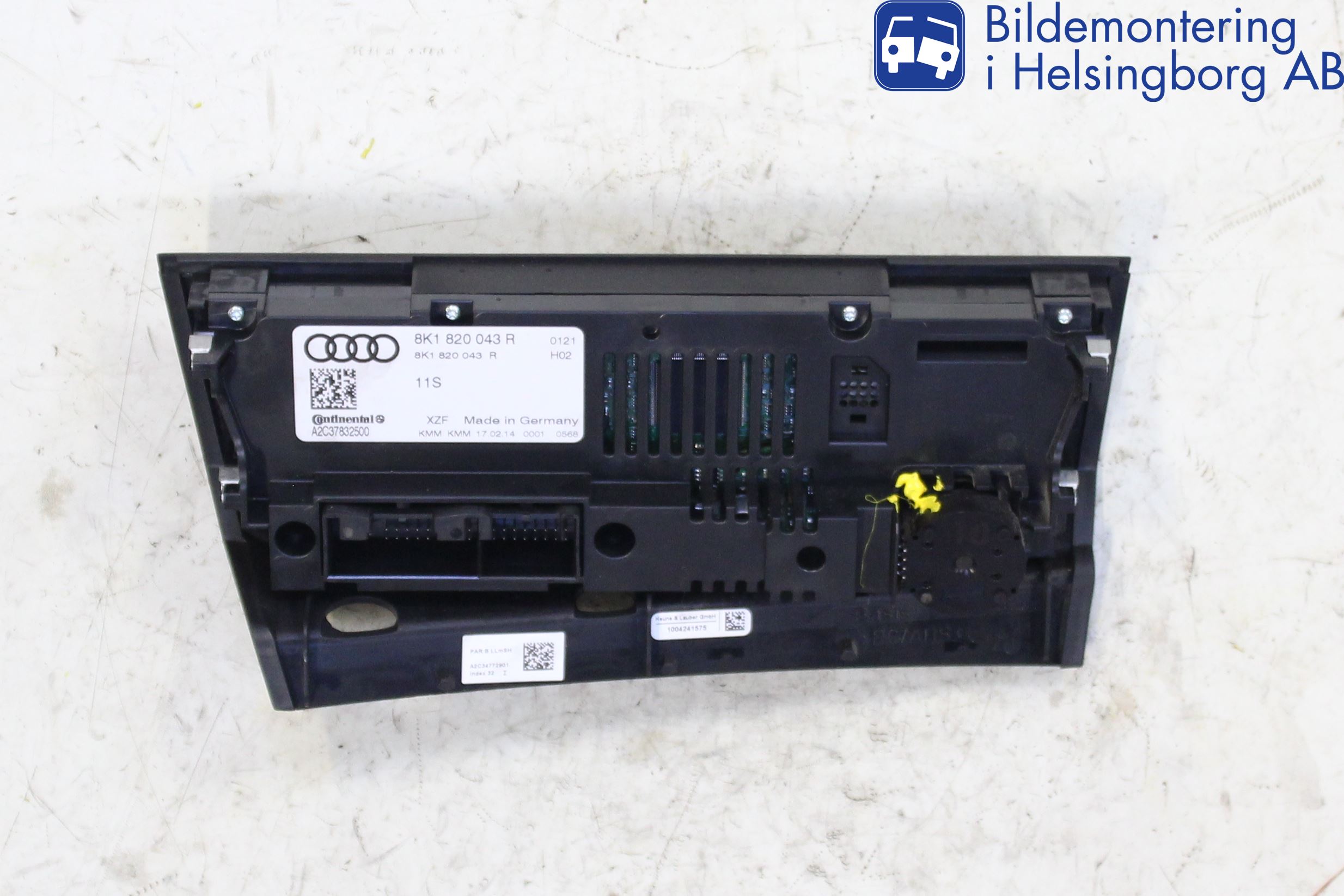 Audi A5 07-16 Varme Ac Betjening-Display