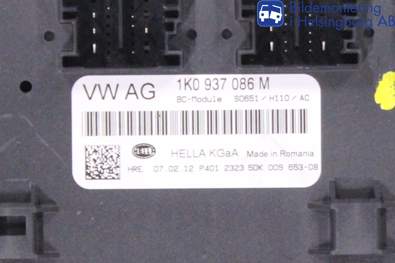 Volkswagen VW GOLF VI 09-13 Styreenhet Klima
